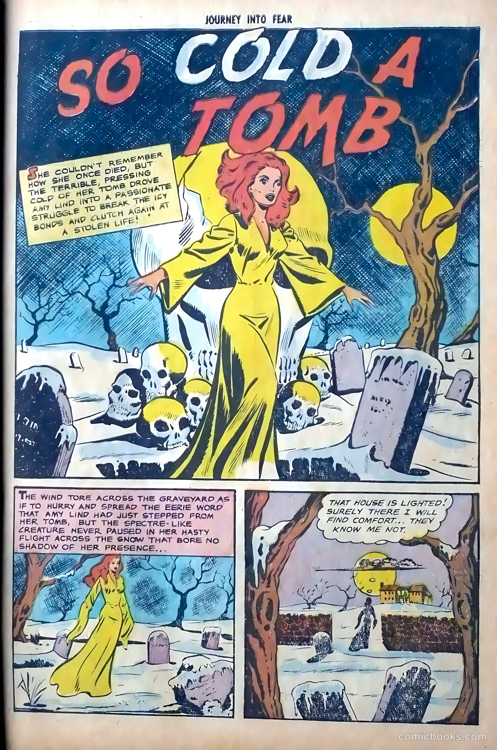 Journey into Fear #5 (1952) — page 3 of 36