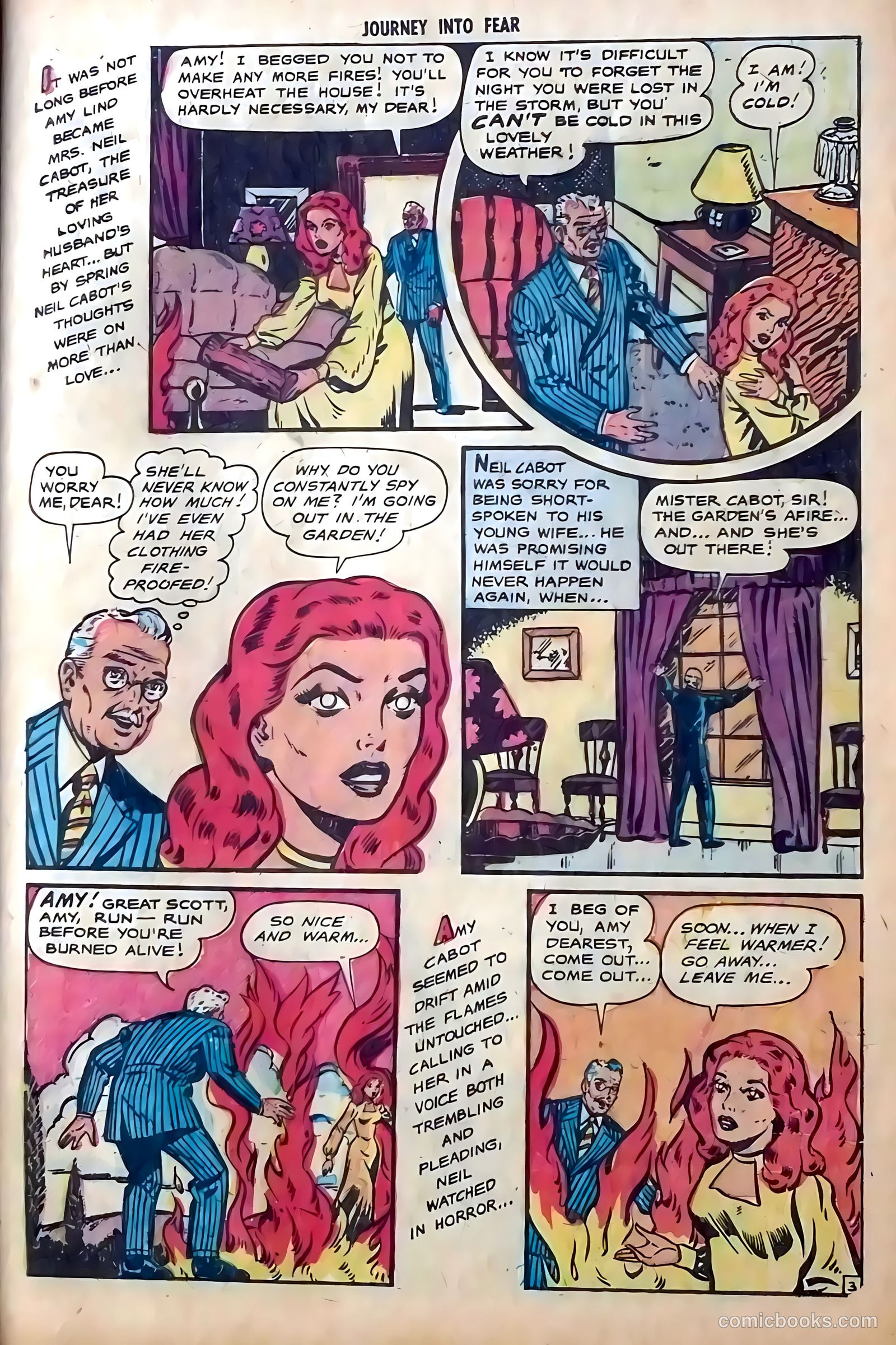 Journey into Fear #5 (1952) — page 5 of 36