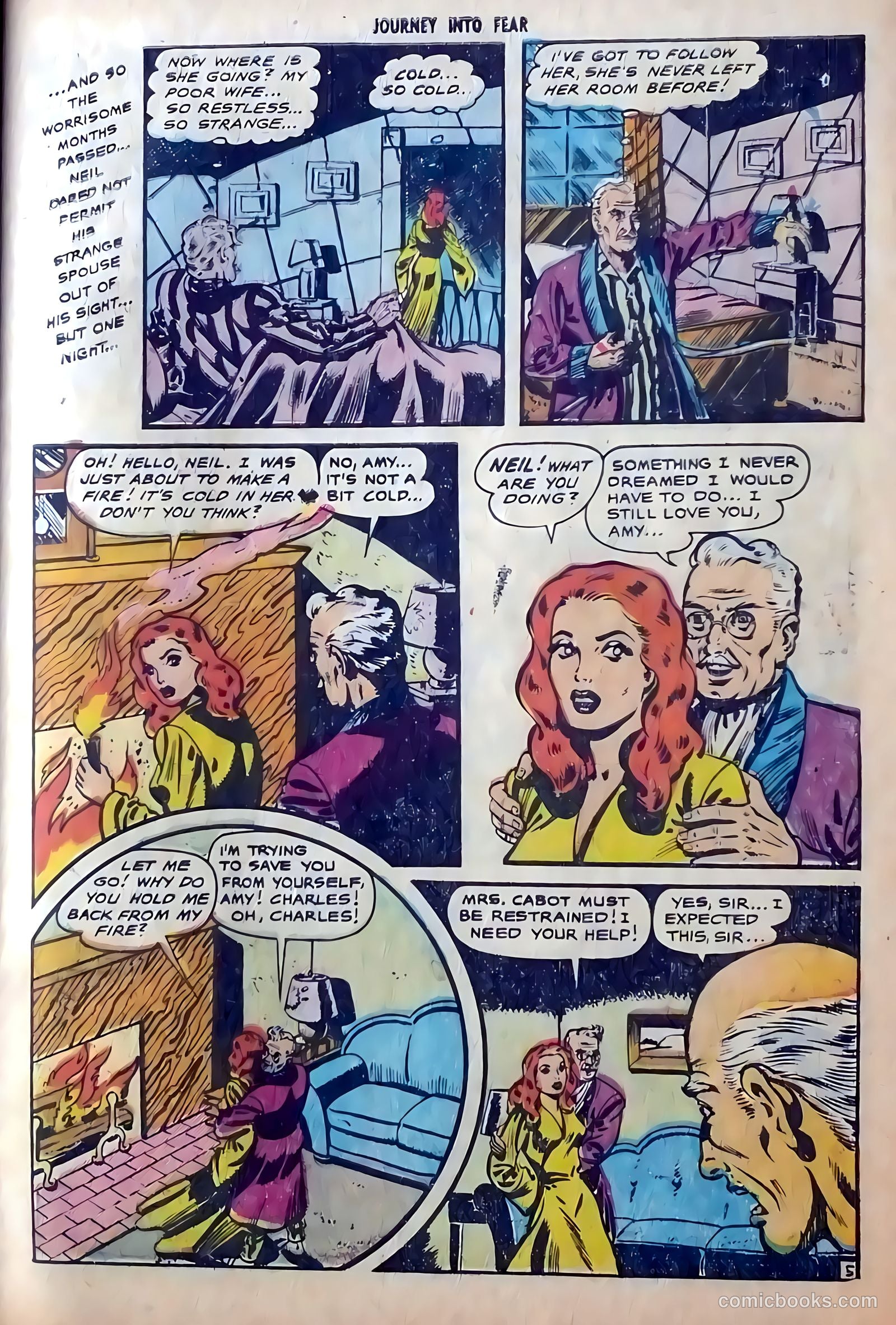Journey into Fear #5 (1952) — page 7 of 36