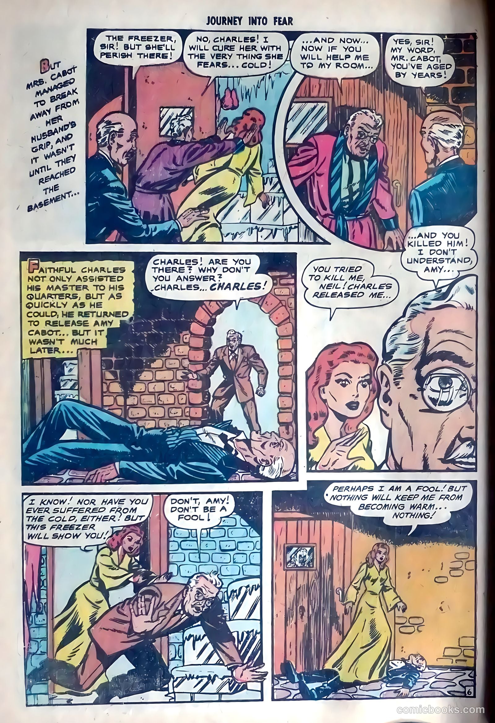 Journey into Fear #5 (1952) — page 8 of 36