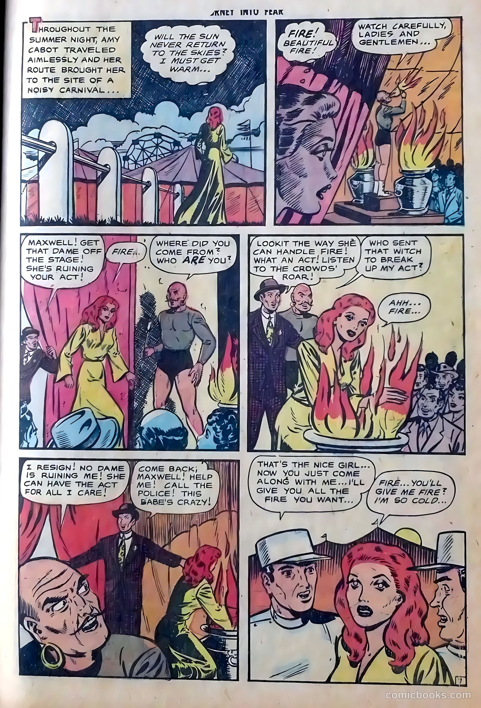 Journey into Fear #5 (1952) — page 9 of 36
