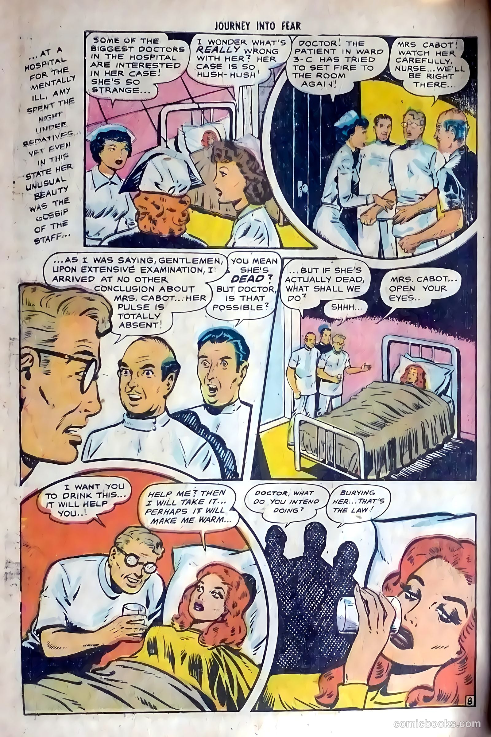 Journey into Fear #5 (1952) — page 10 of 36