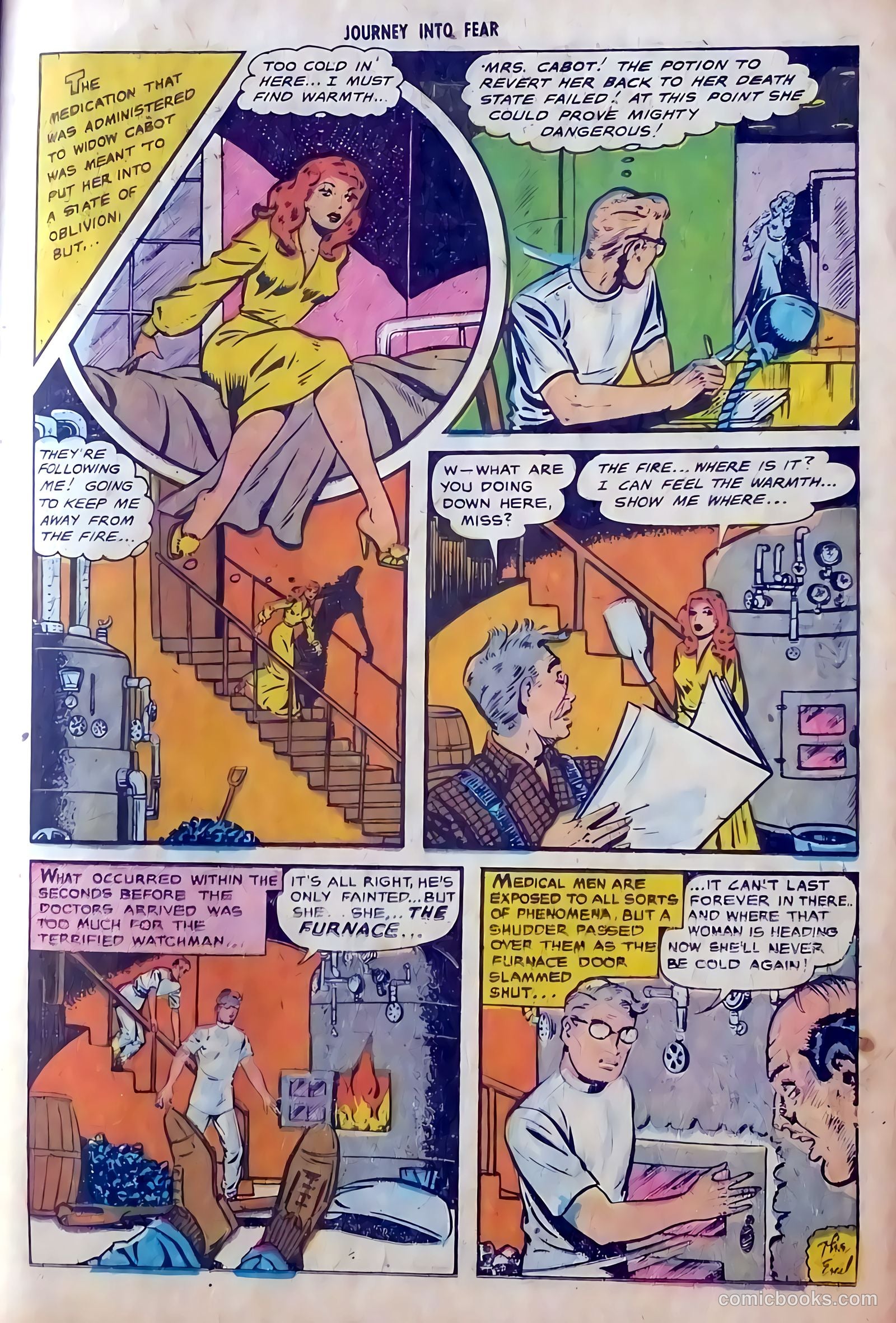 Journey into Fear #5 (1952) — page 11 of 36