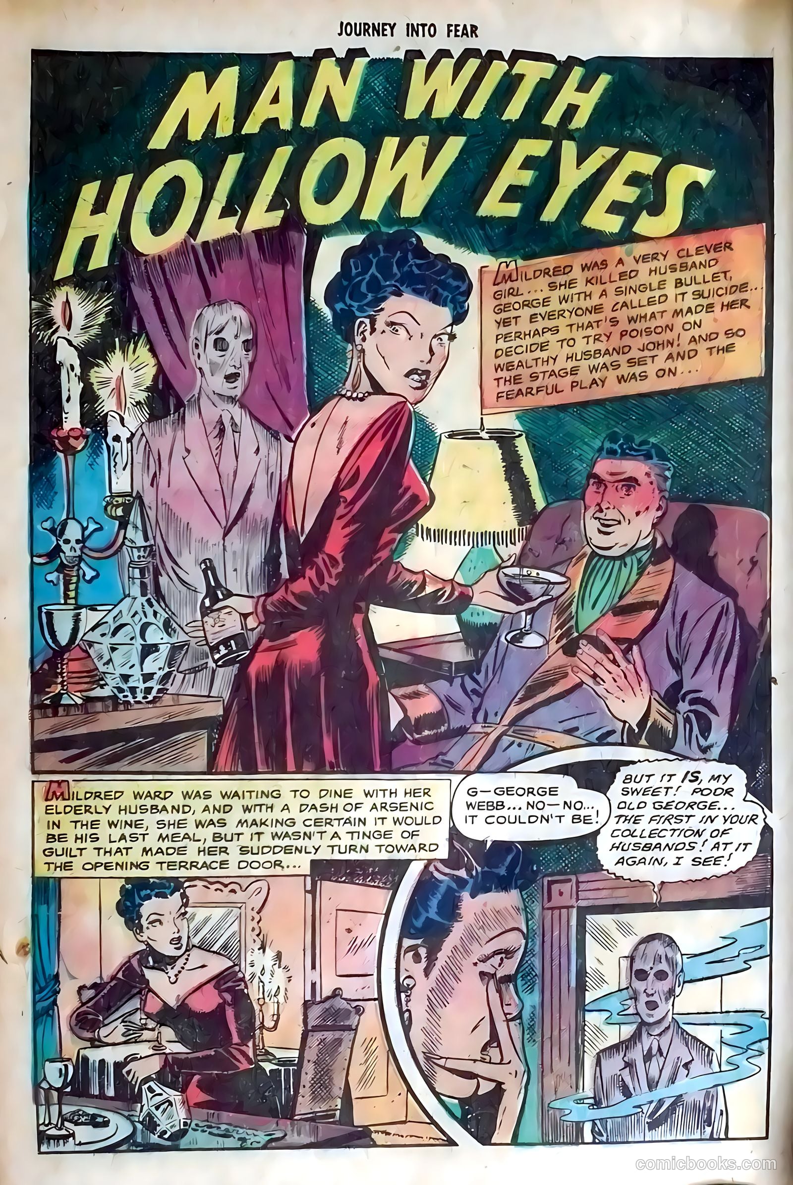 Journey into Fear #5 (1952) — page 12 of 36