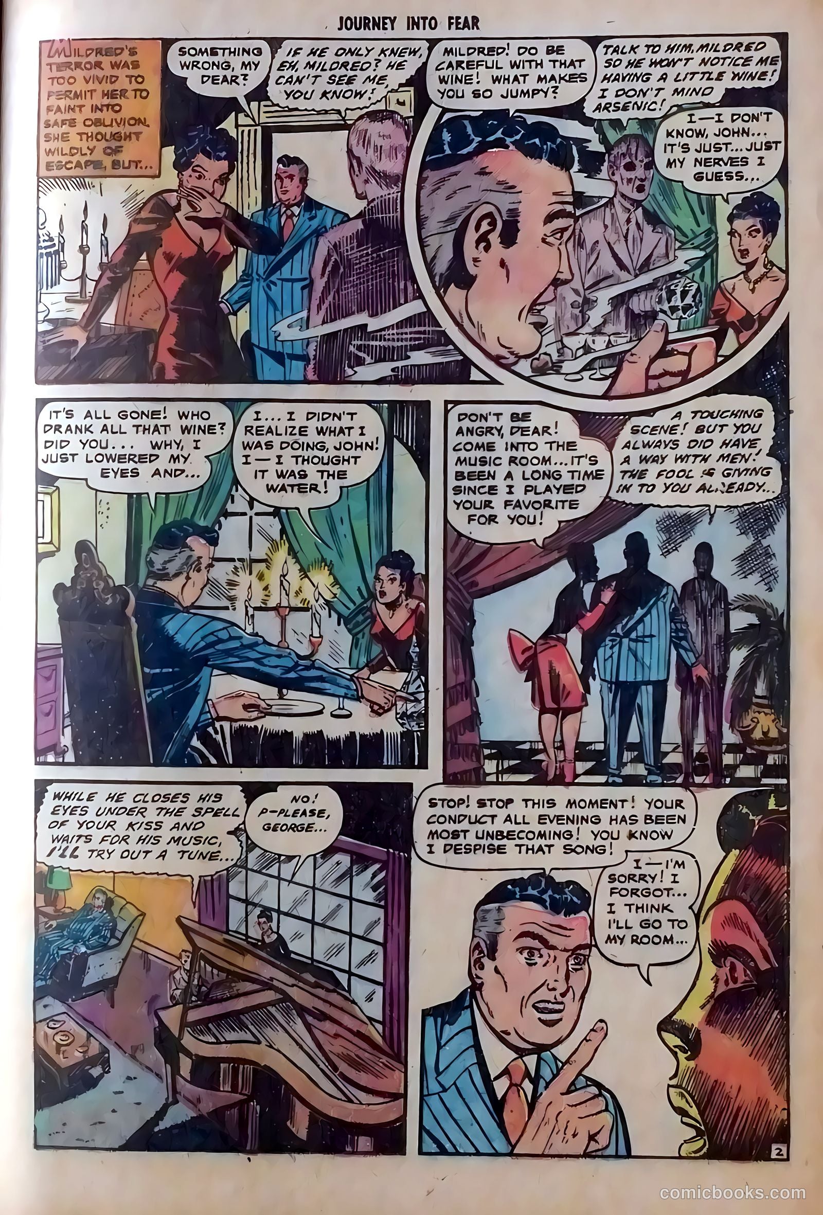 Journey into Fear #5 (1952) — page 13 of 36