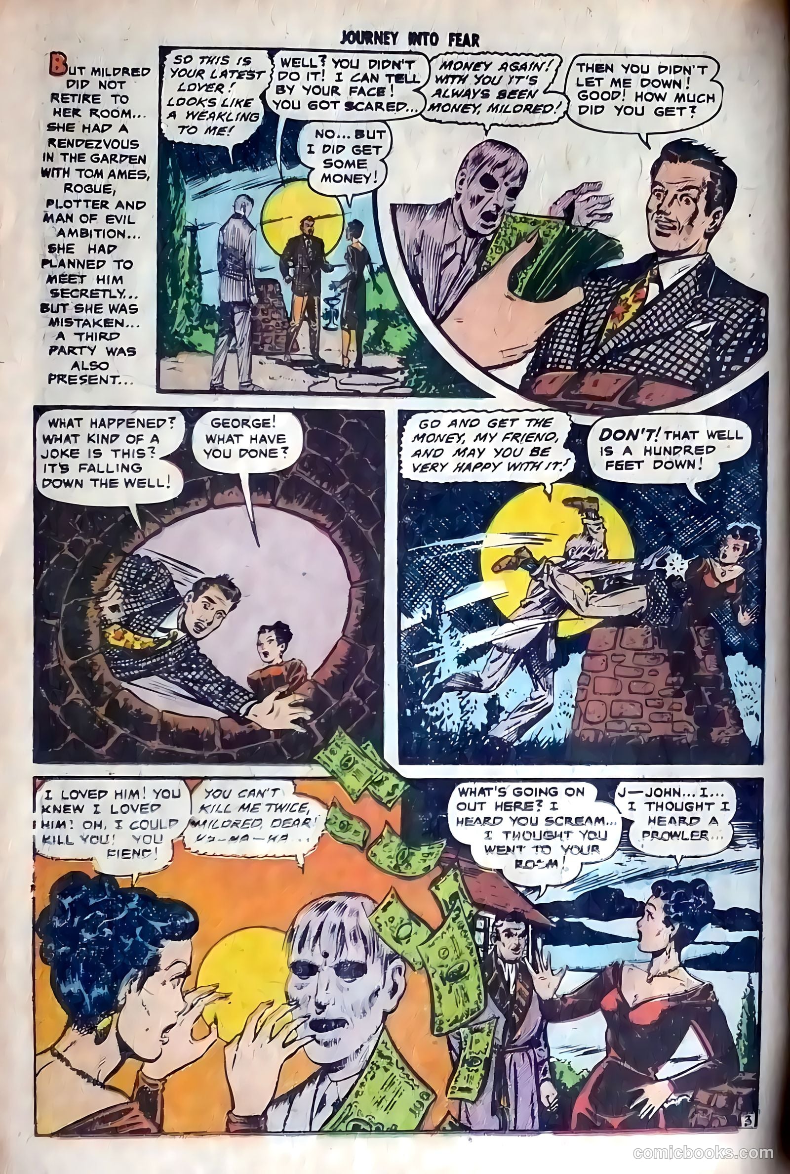 Journey into Fear #5 (1952) — page 14 of 36