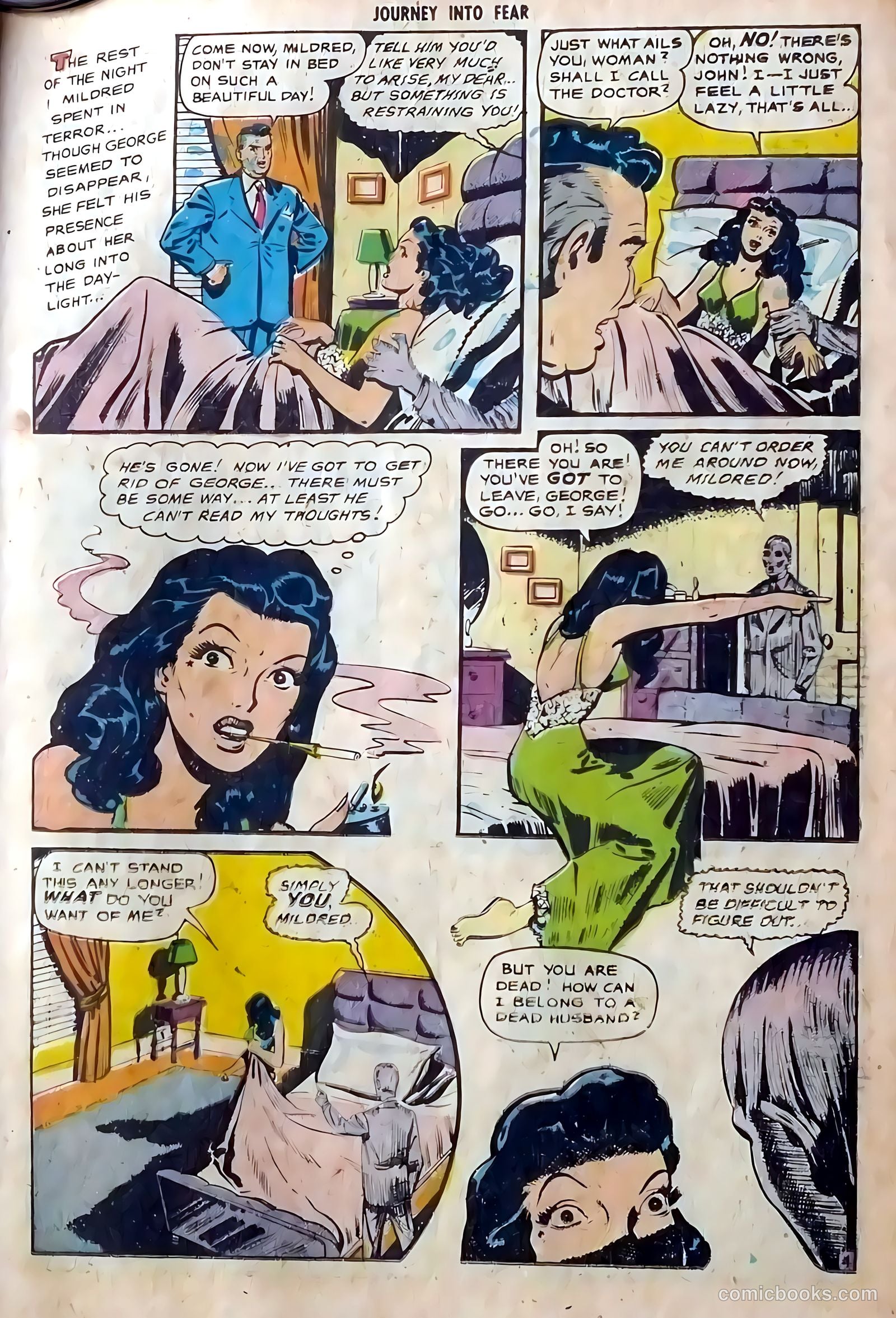 Journey into Fear #5 (1952) — page 15 of 36