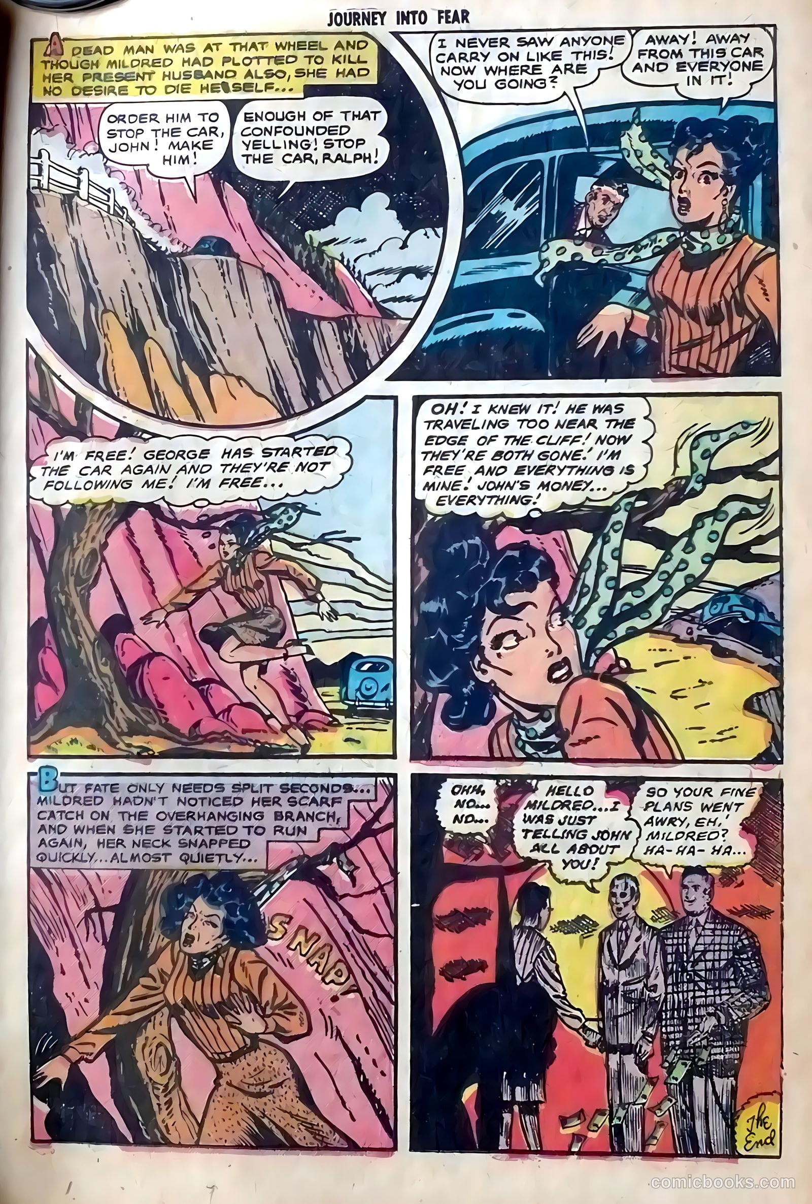 Journey into Fear #5 (1952) — page 17 of 36