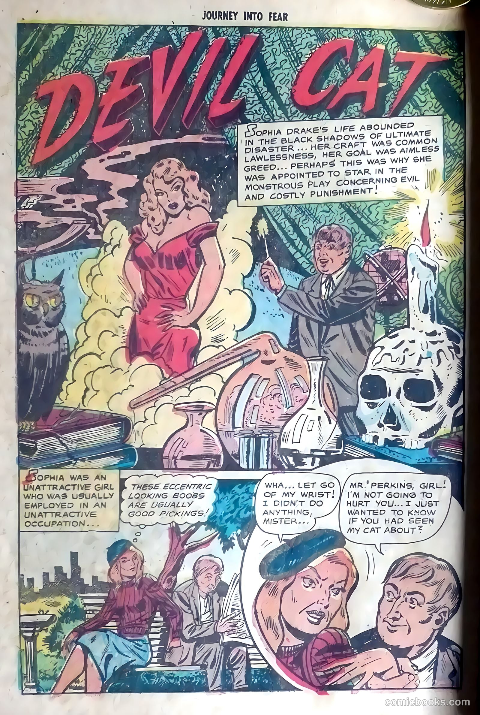 Journey into Fear #5 (1952) — page 20 of 36