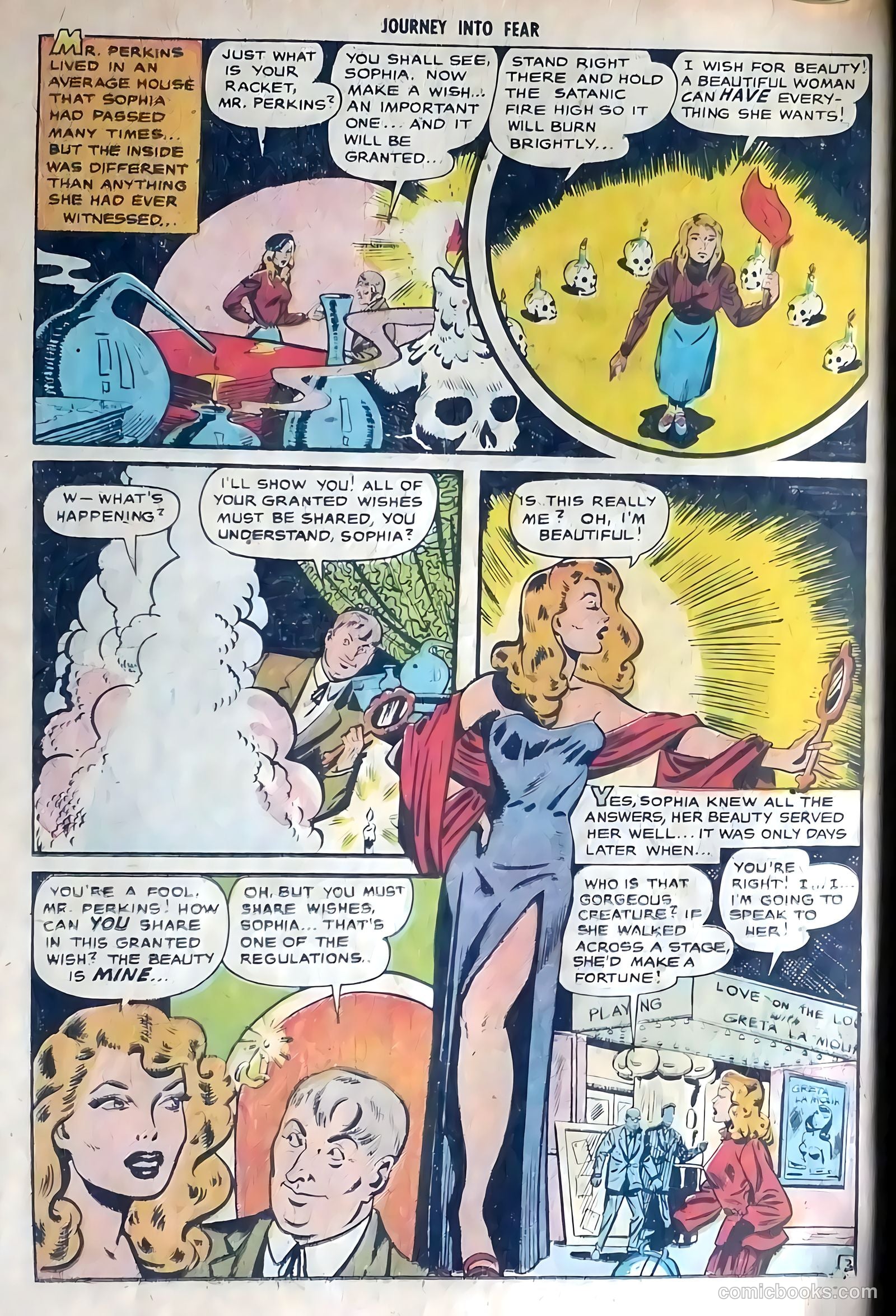 Journey into Fear #5 (1952) — page 22 of 36