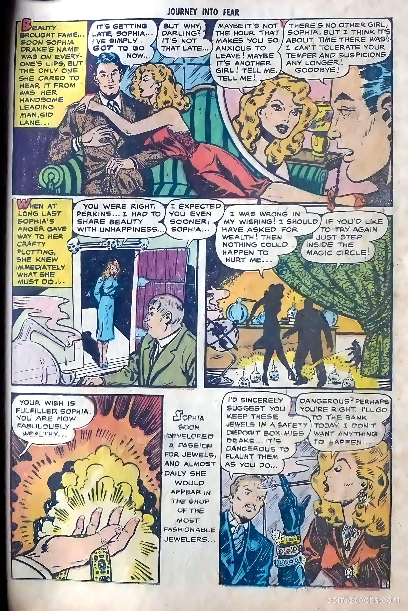 Journey into Fear #5 (1952) — page 23 of 36