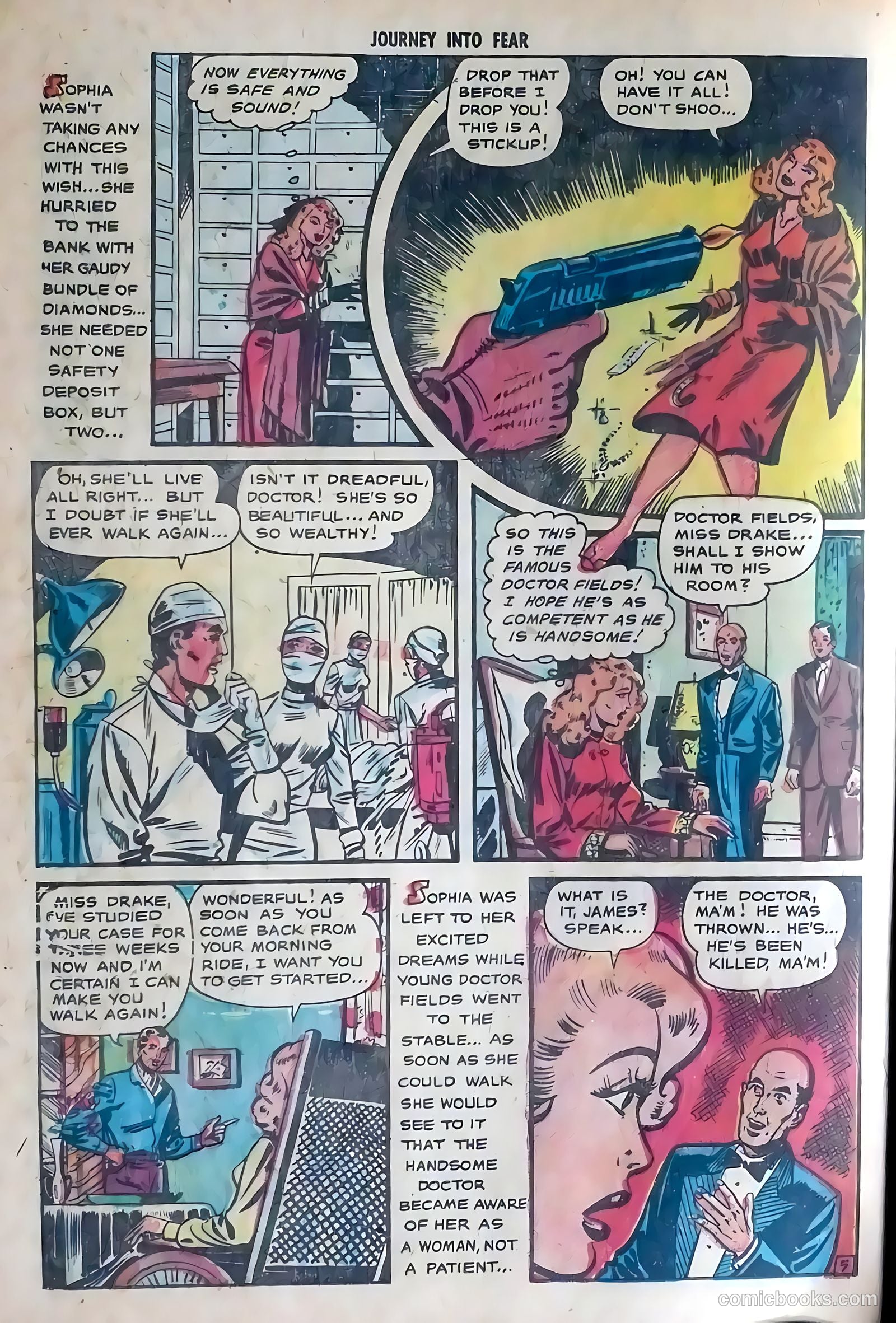 Journey into Fear #5 (1952) — page 24 of 36