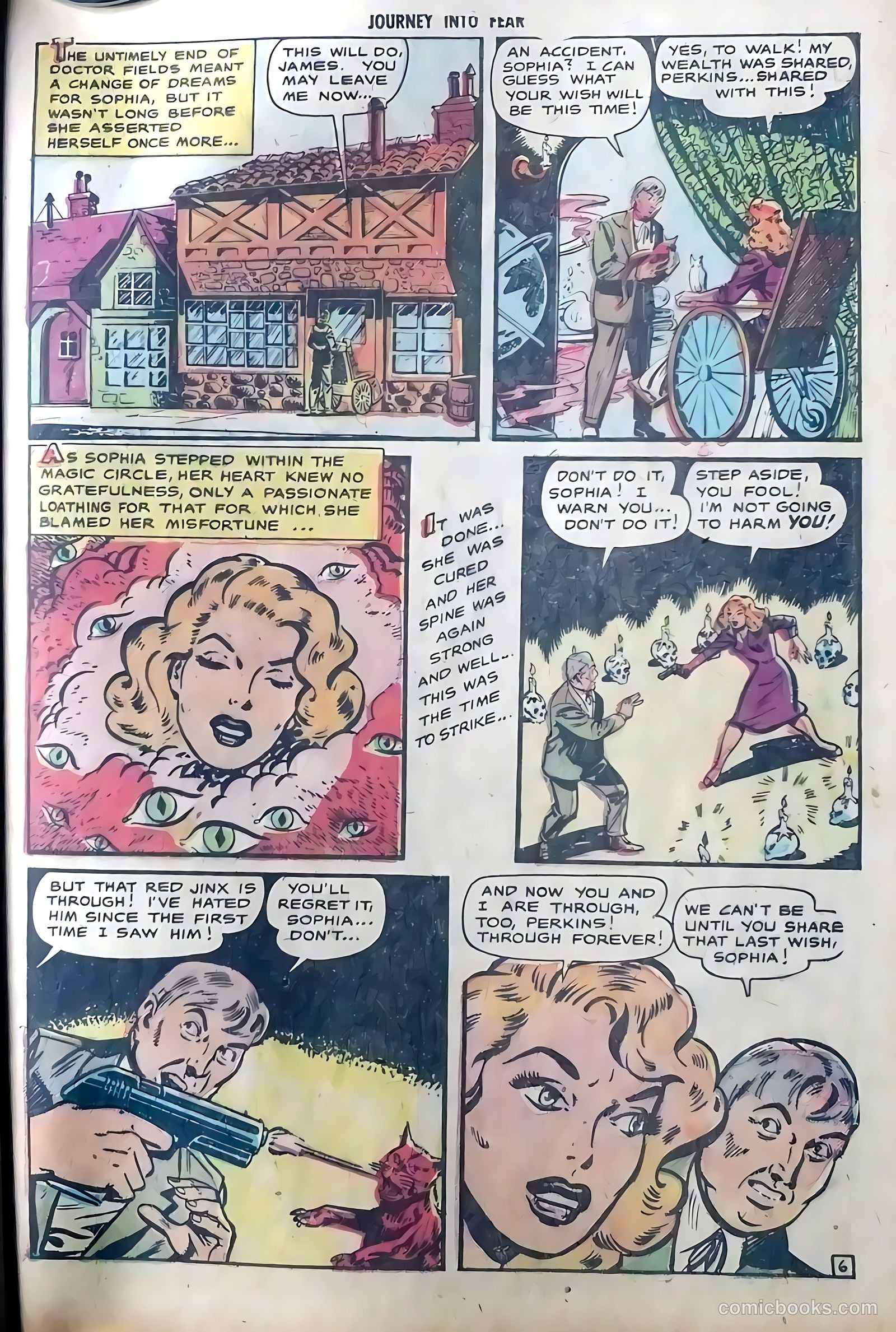 Journey into Fear #5 (1952) — page 25 of 36