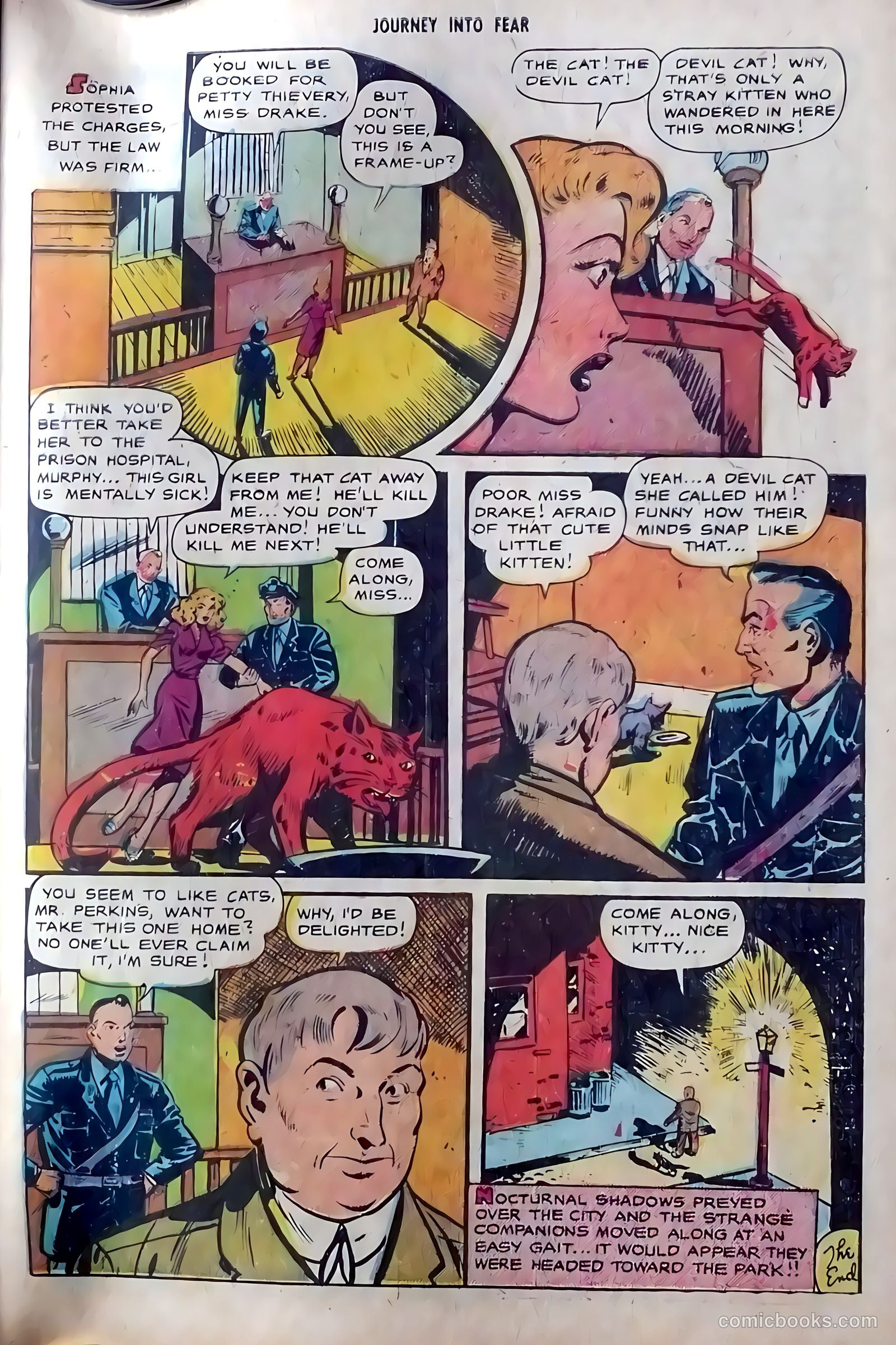 Journey into Fear #5 (1952) — page 27 of 36