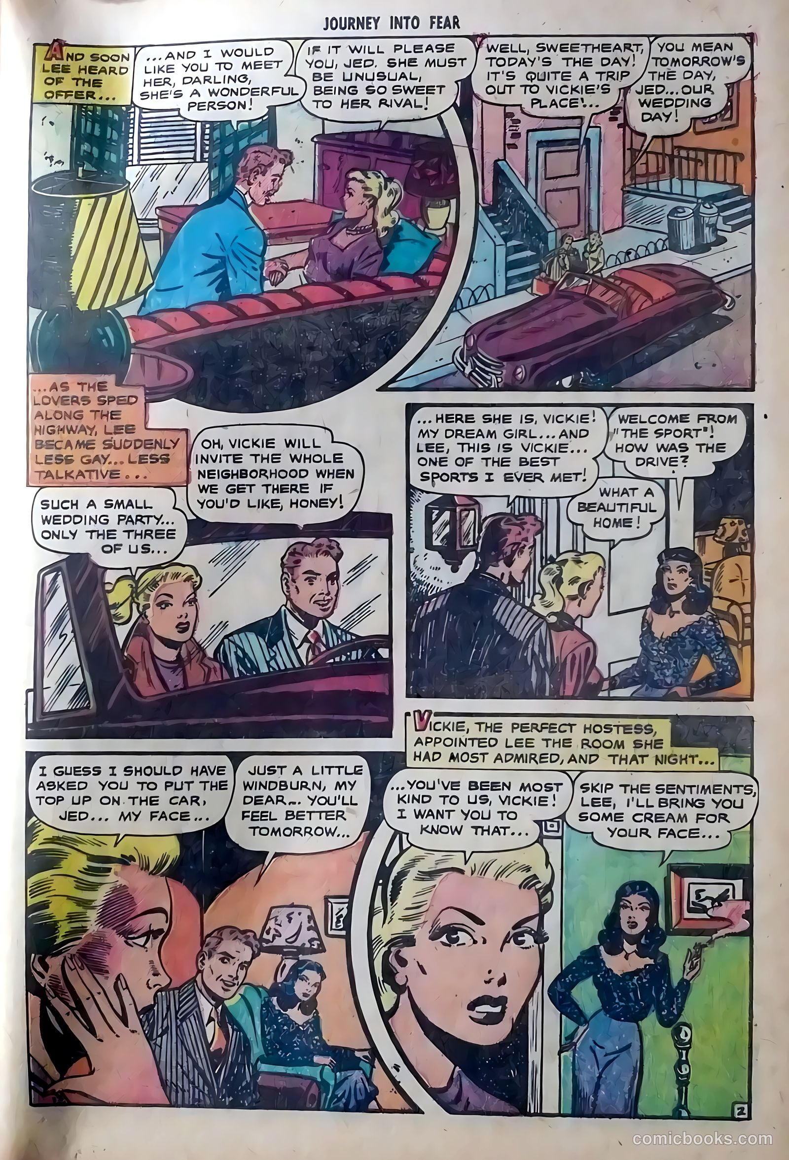 Journey into Fear #5 (1952) — page 29 of 36