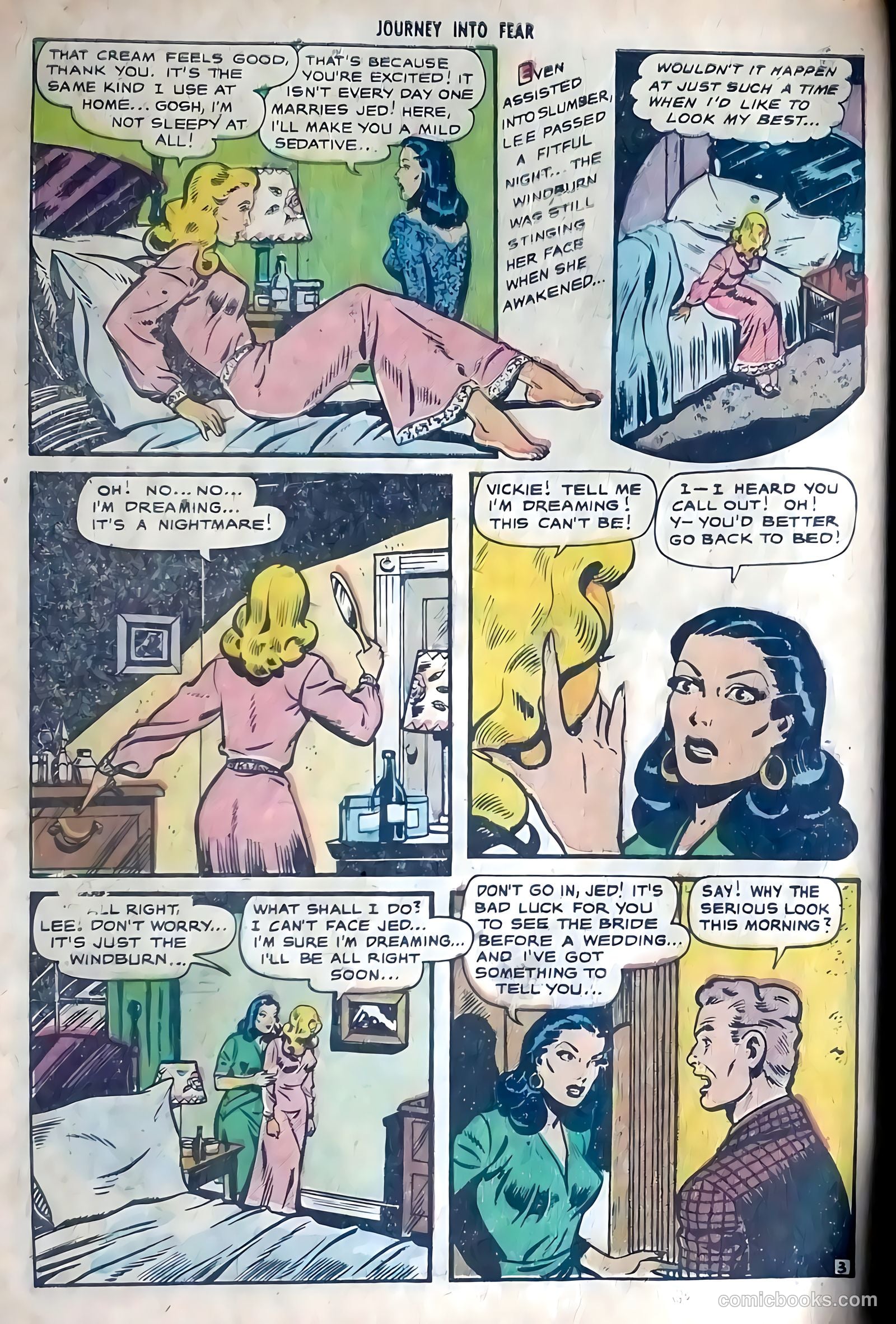 Journey into Fear #5 (1952) — page 30 of 36