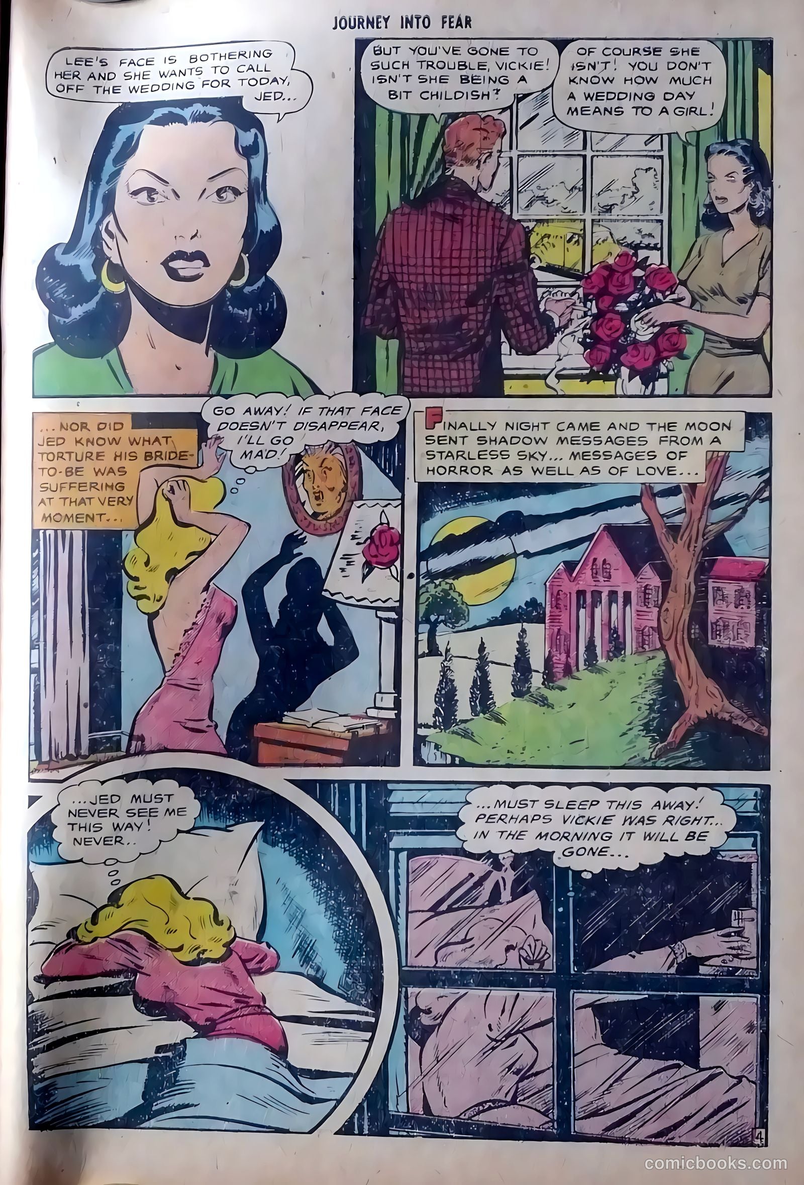 Journey into Fear #5 (1952) — page 31 of 36