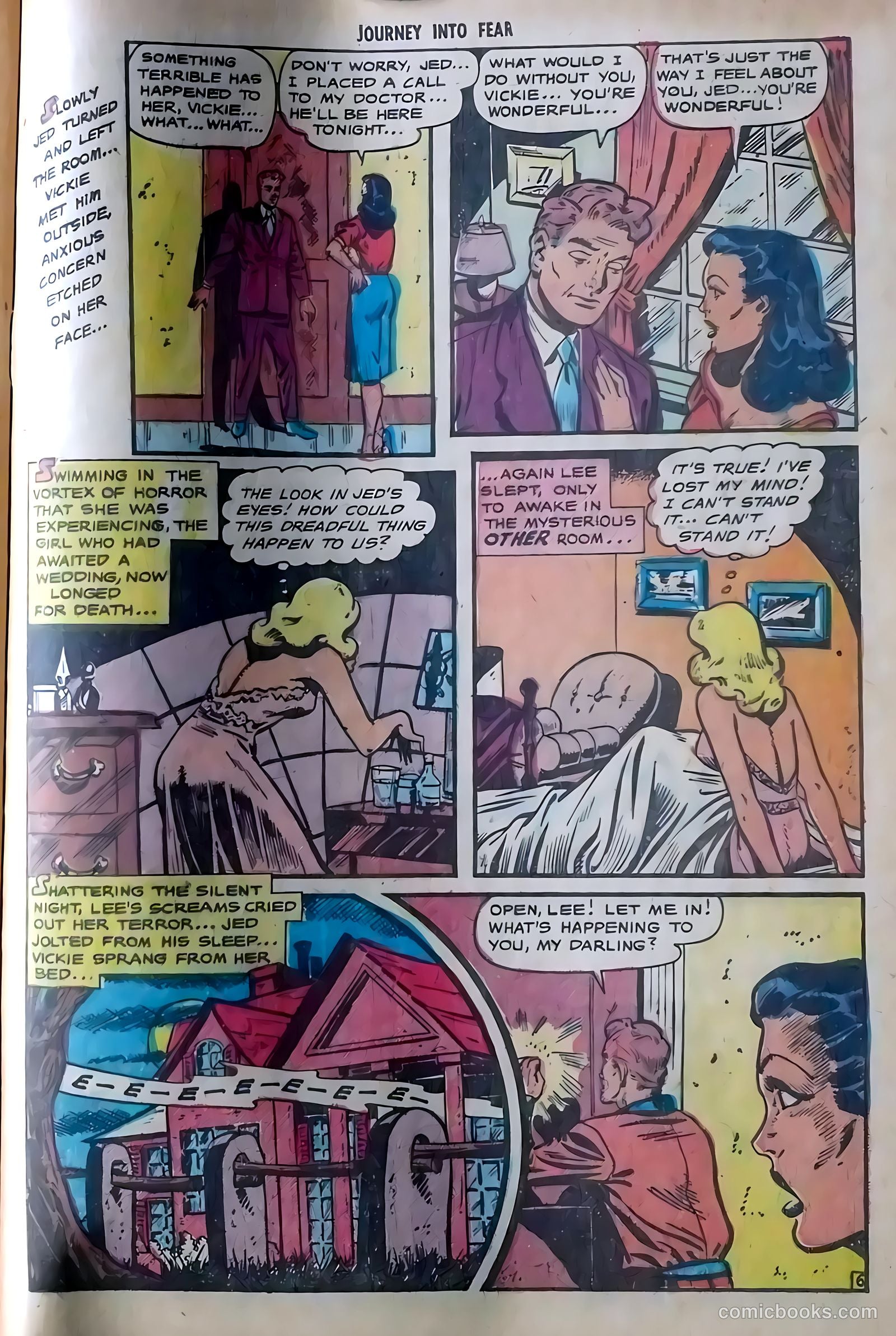 Journey into Fear #5 (1952) — page 33 of 36