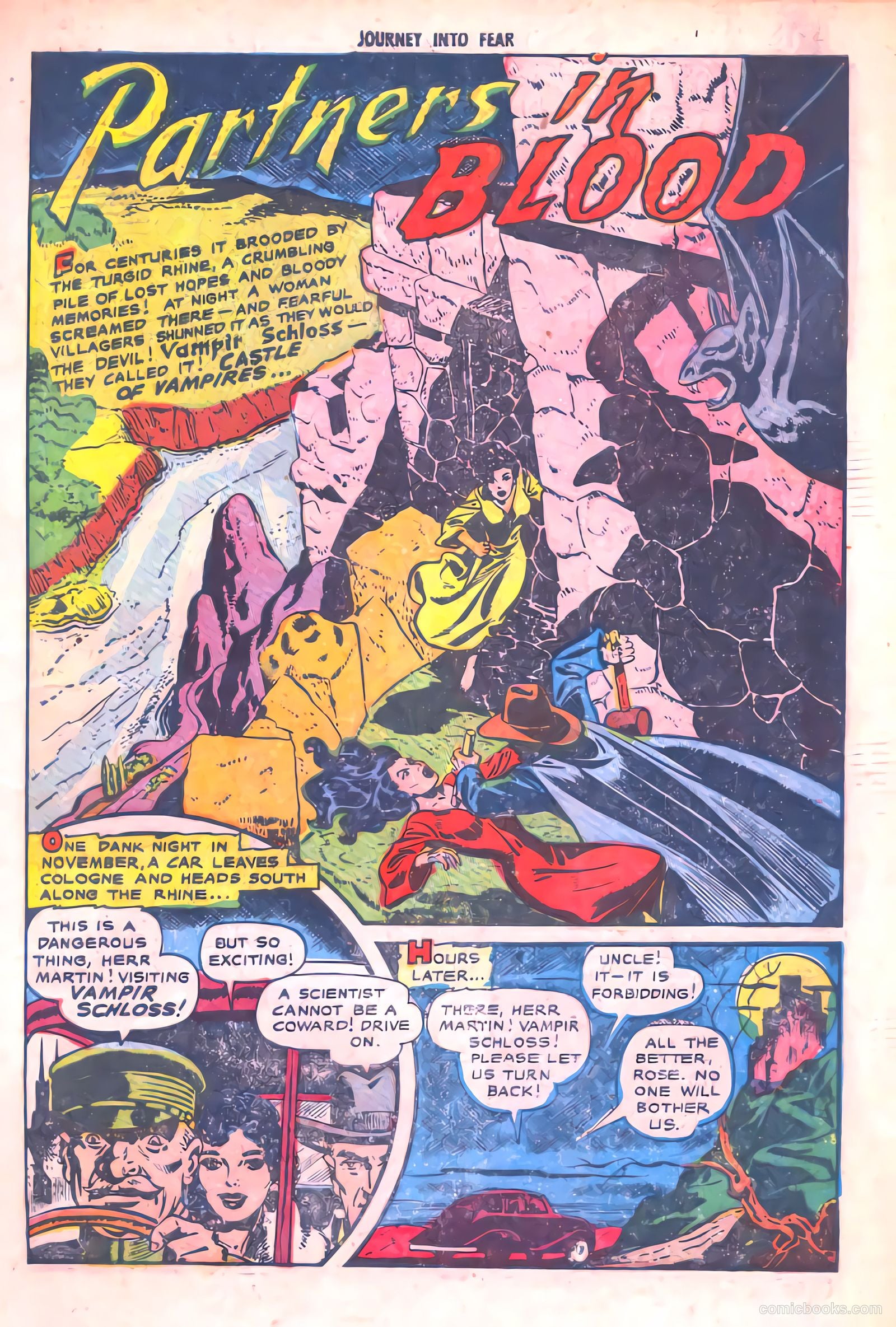 Journey into Fear #6 (1952) — page 3 of 36