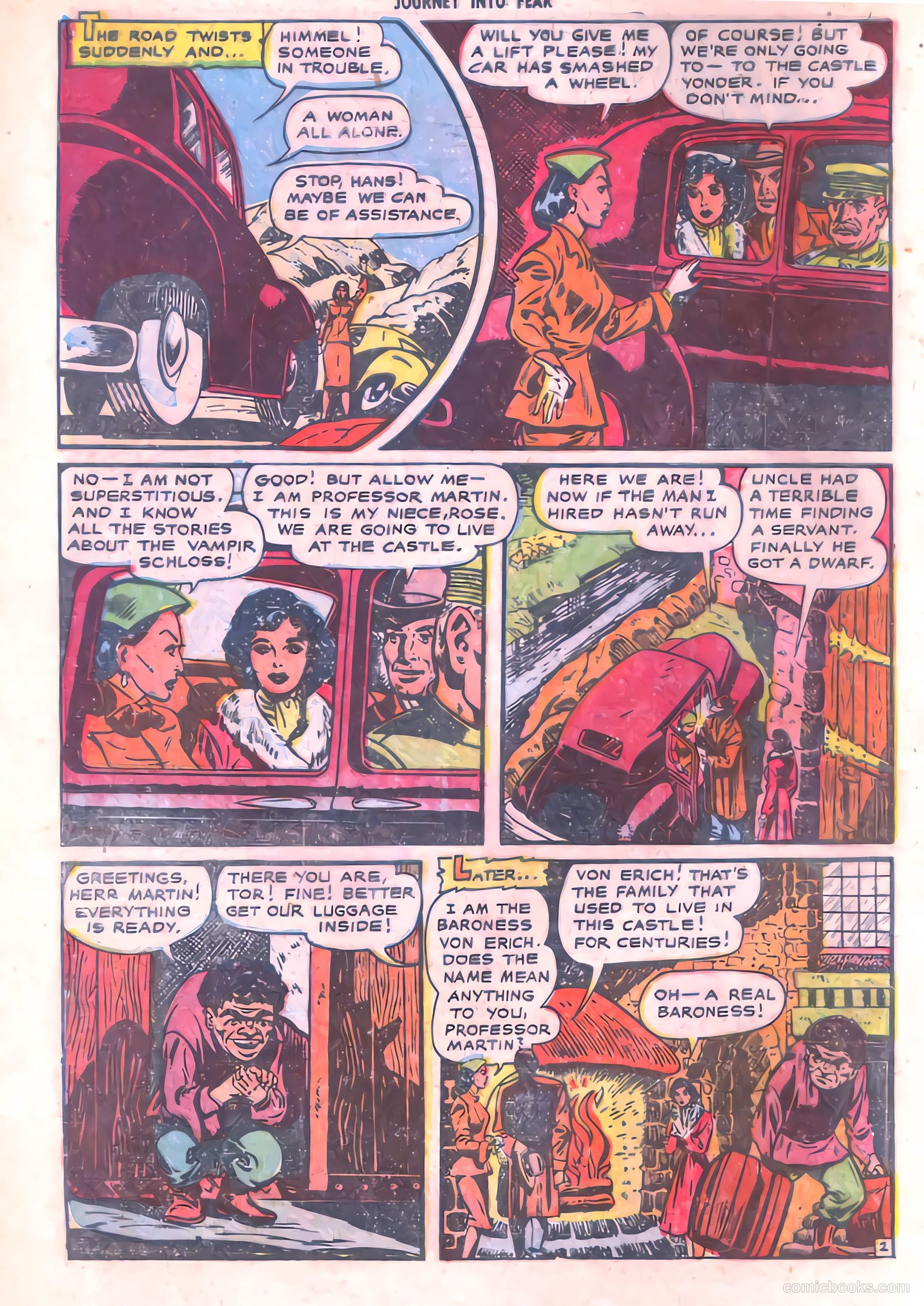 Journey into Fear #6 (1952) — page 4 of 36
