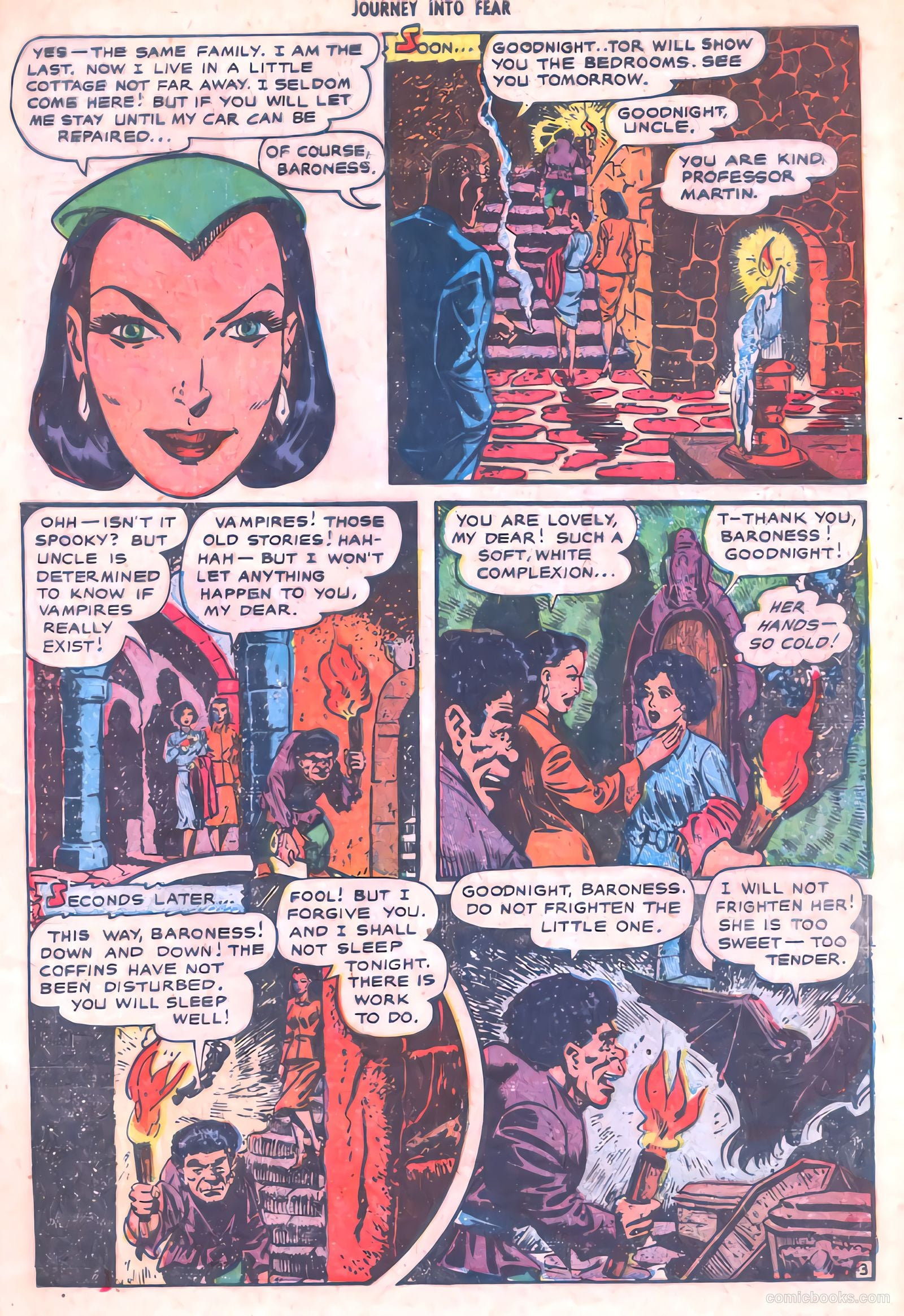 Journey into Fear #6 (1952) — page 5 of 36