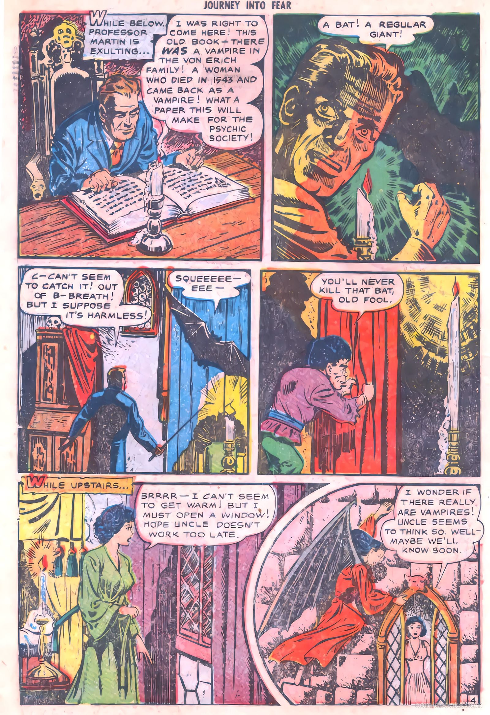 Journey into Fear #6 (1952) — page 6 of 36