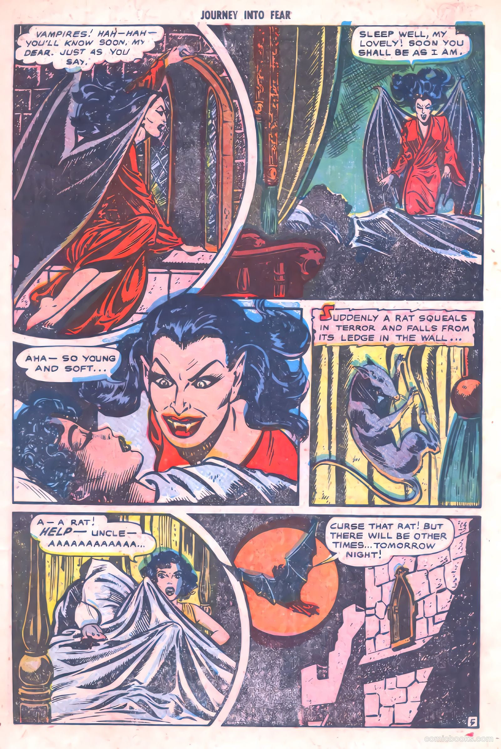 Journey into Fear #6 (1952) — page 7 of 36