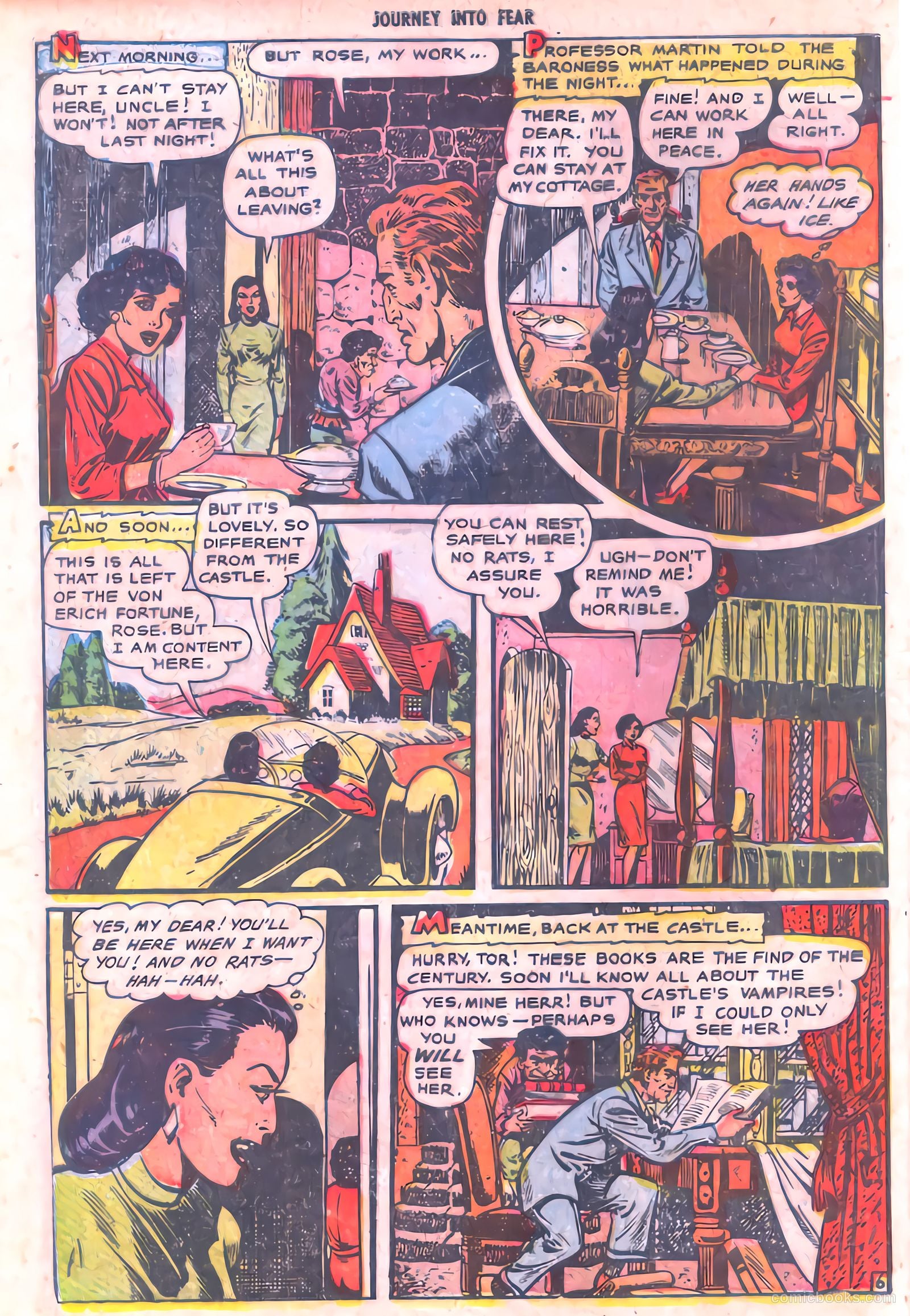 Journey into Fear #6 (1952) — page 8 of 36