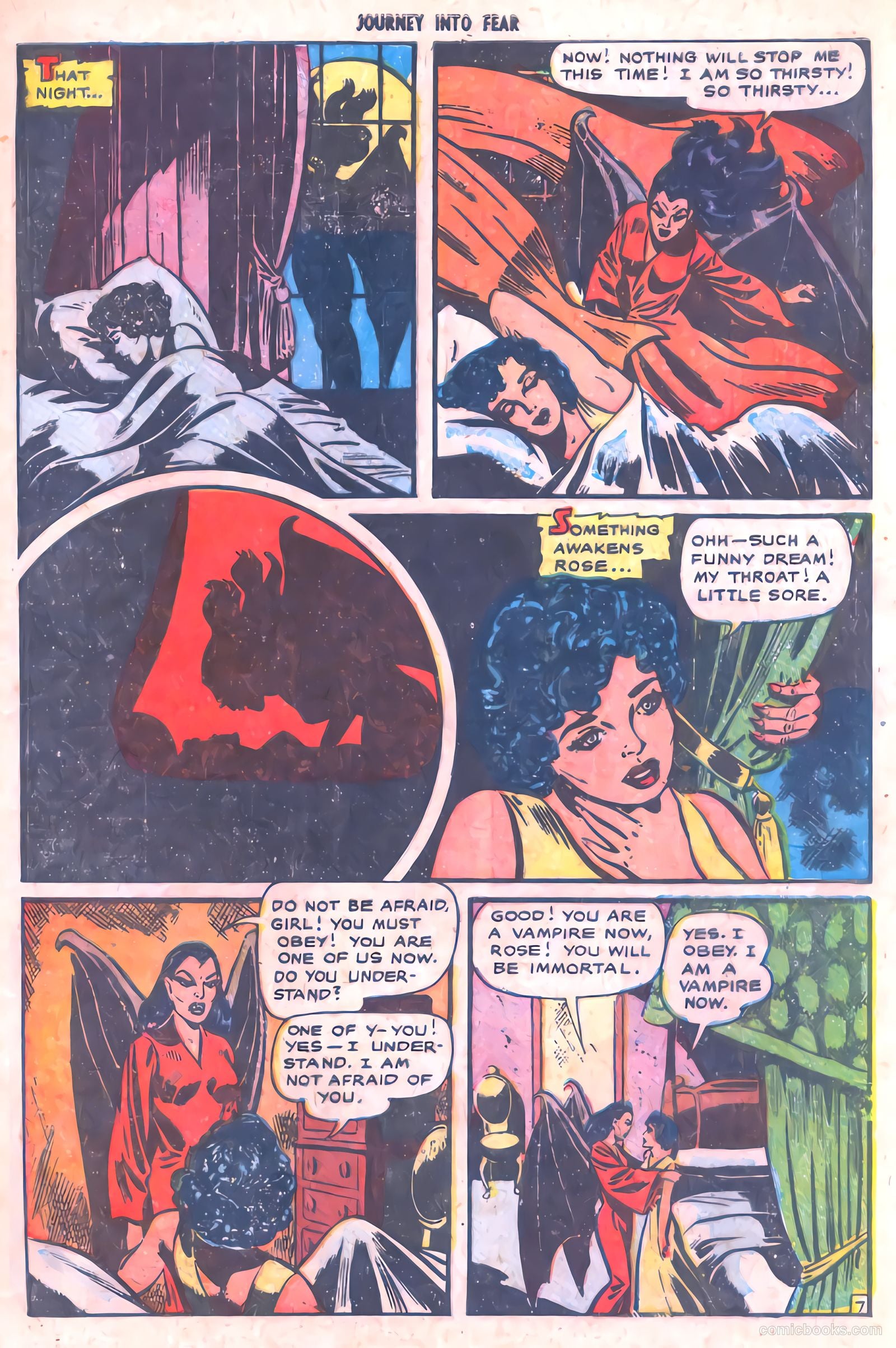 Journey into Fear #6 (1952) — page 9 of 36