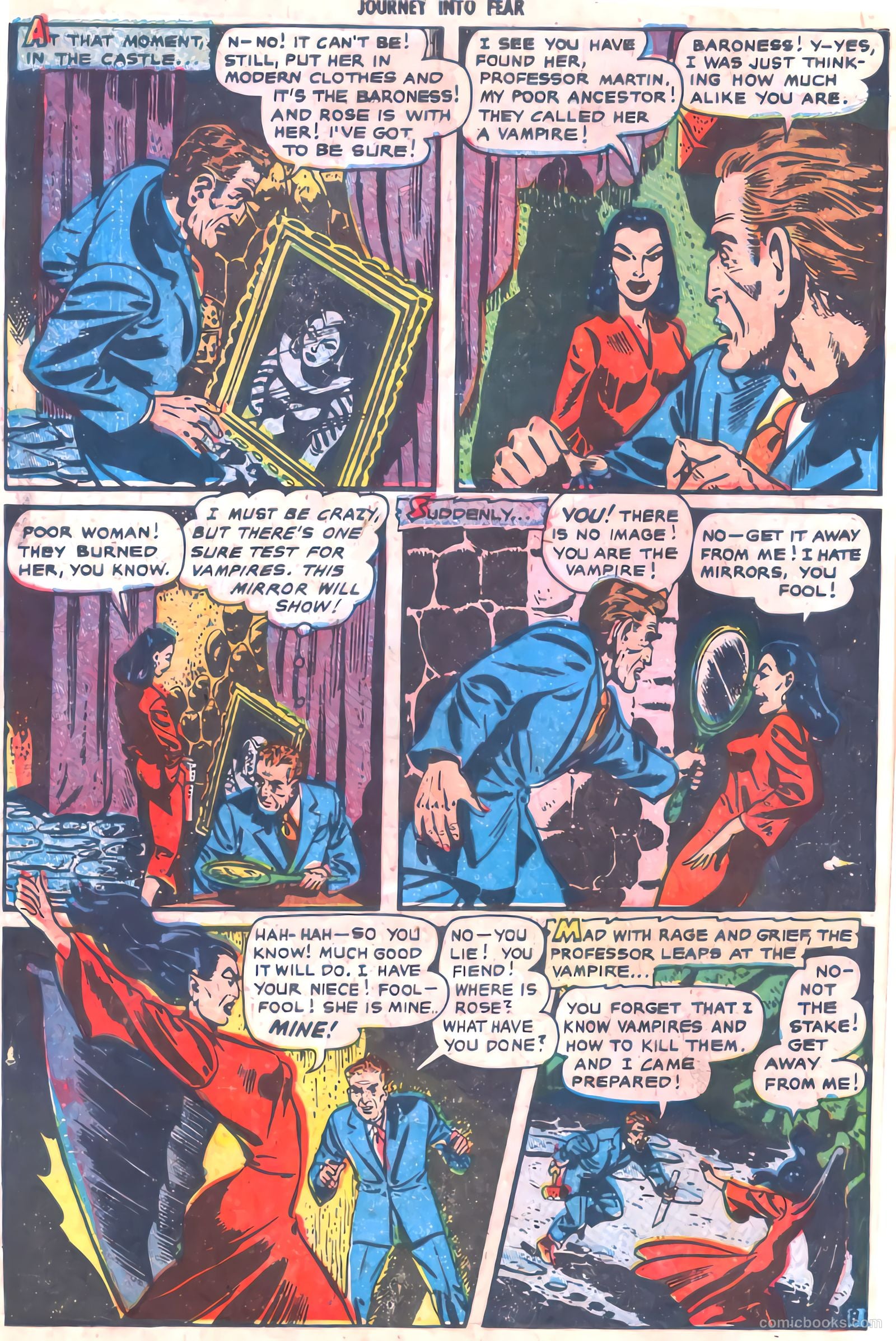 Journey into Fear #6 (1952) — page 10 of 36