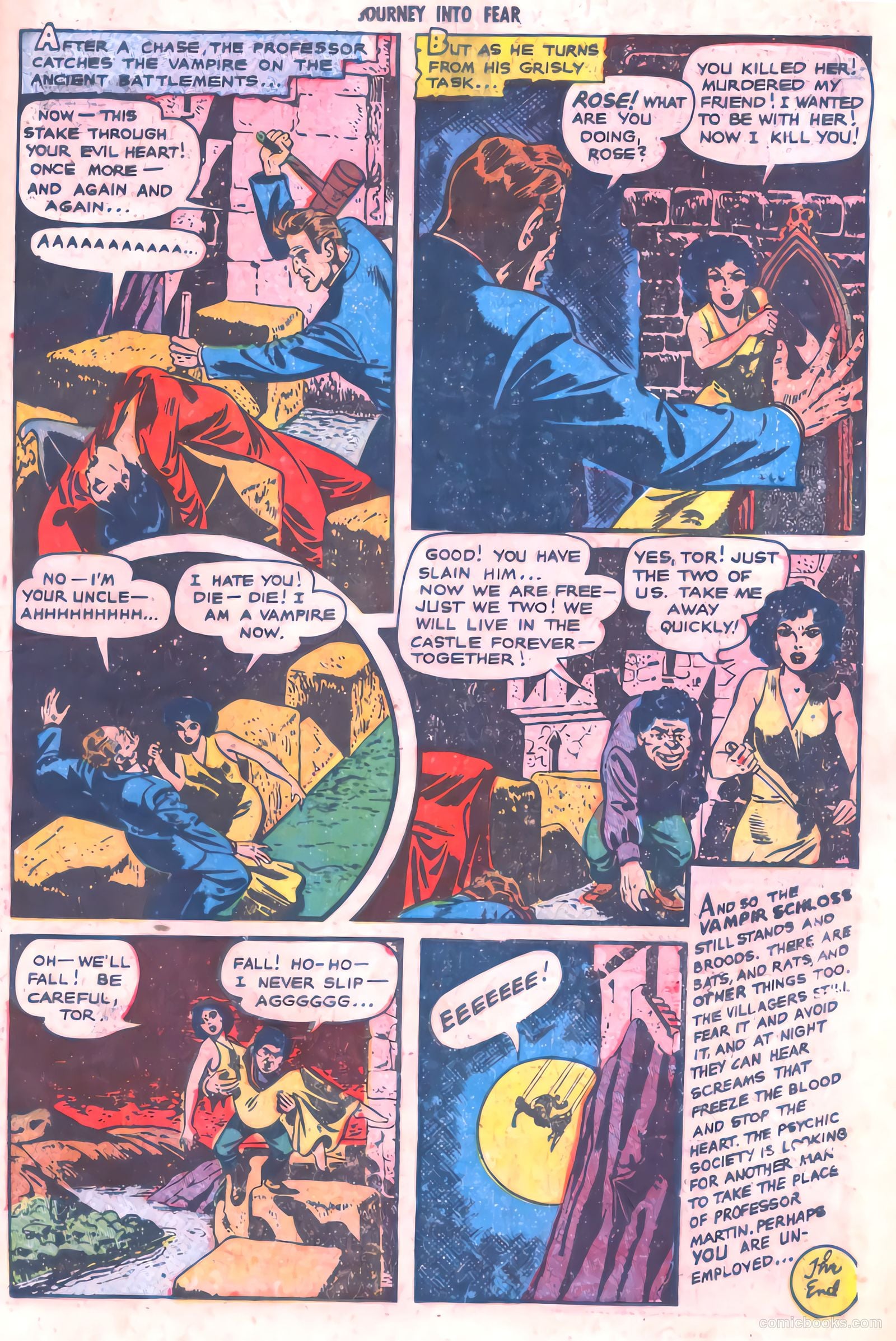 Journey into Fear #6 (1952) — page 11 of 36