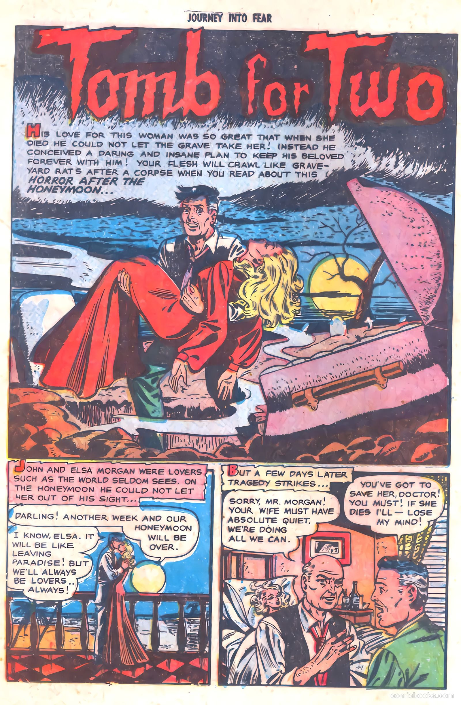 Journey into Fear #6 (1952) — page 12 of 36