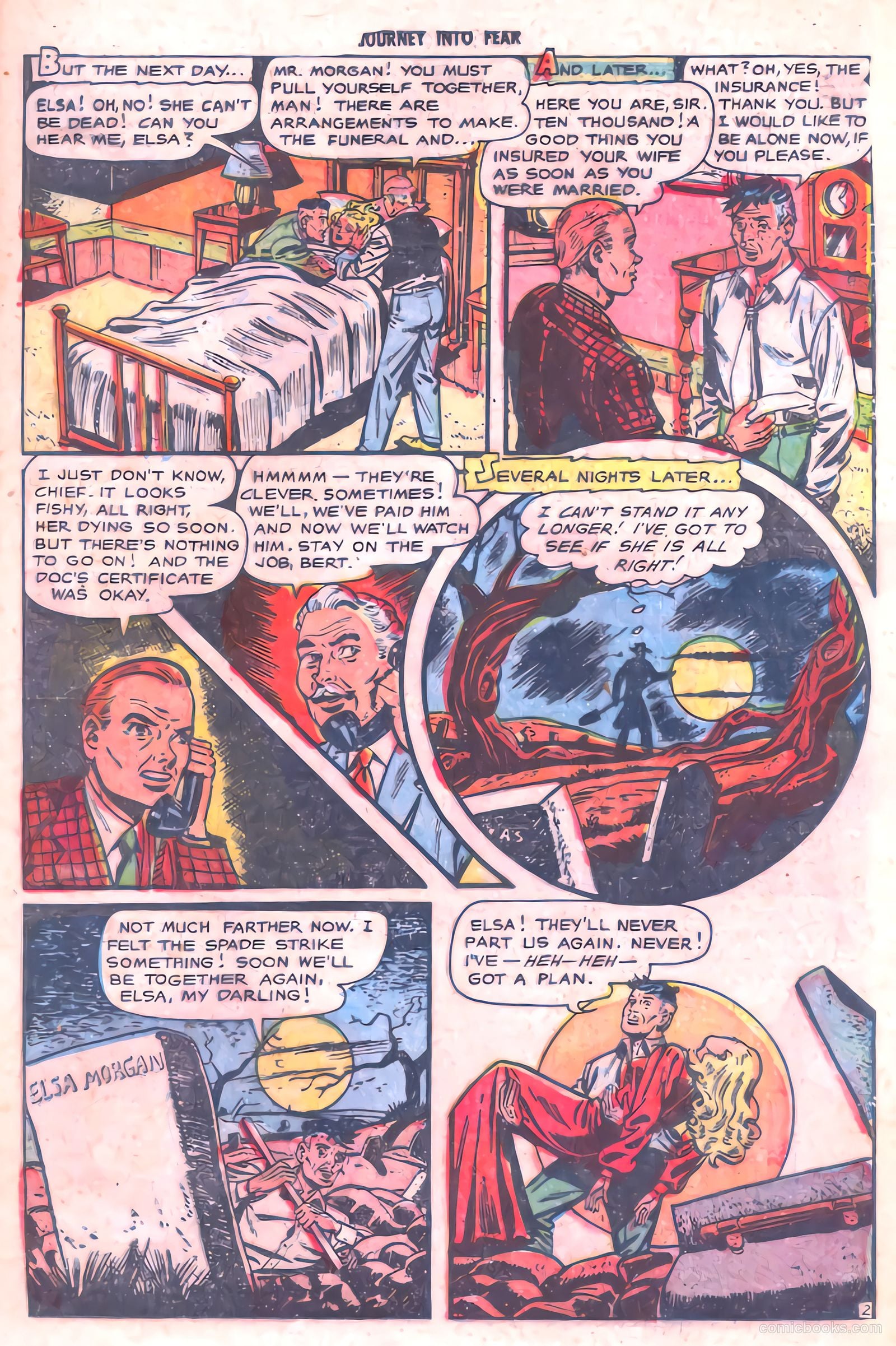 Journey into Fear #6 (1952) — page 13 of 36