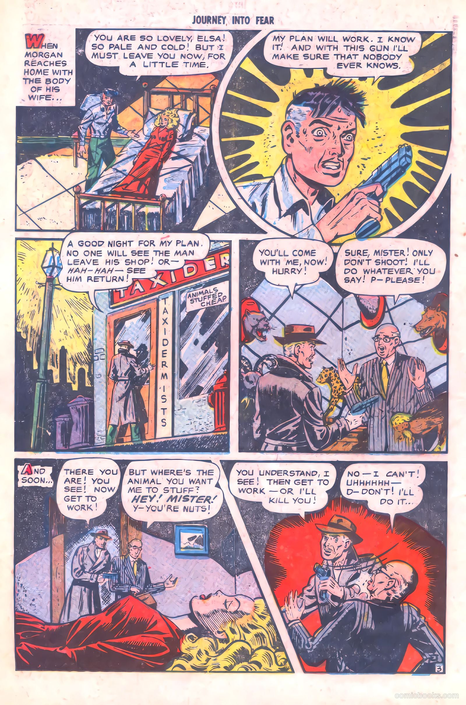 Journey into Fear #6 (1952) — page 14 of 36