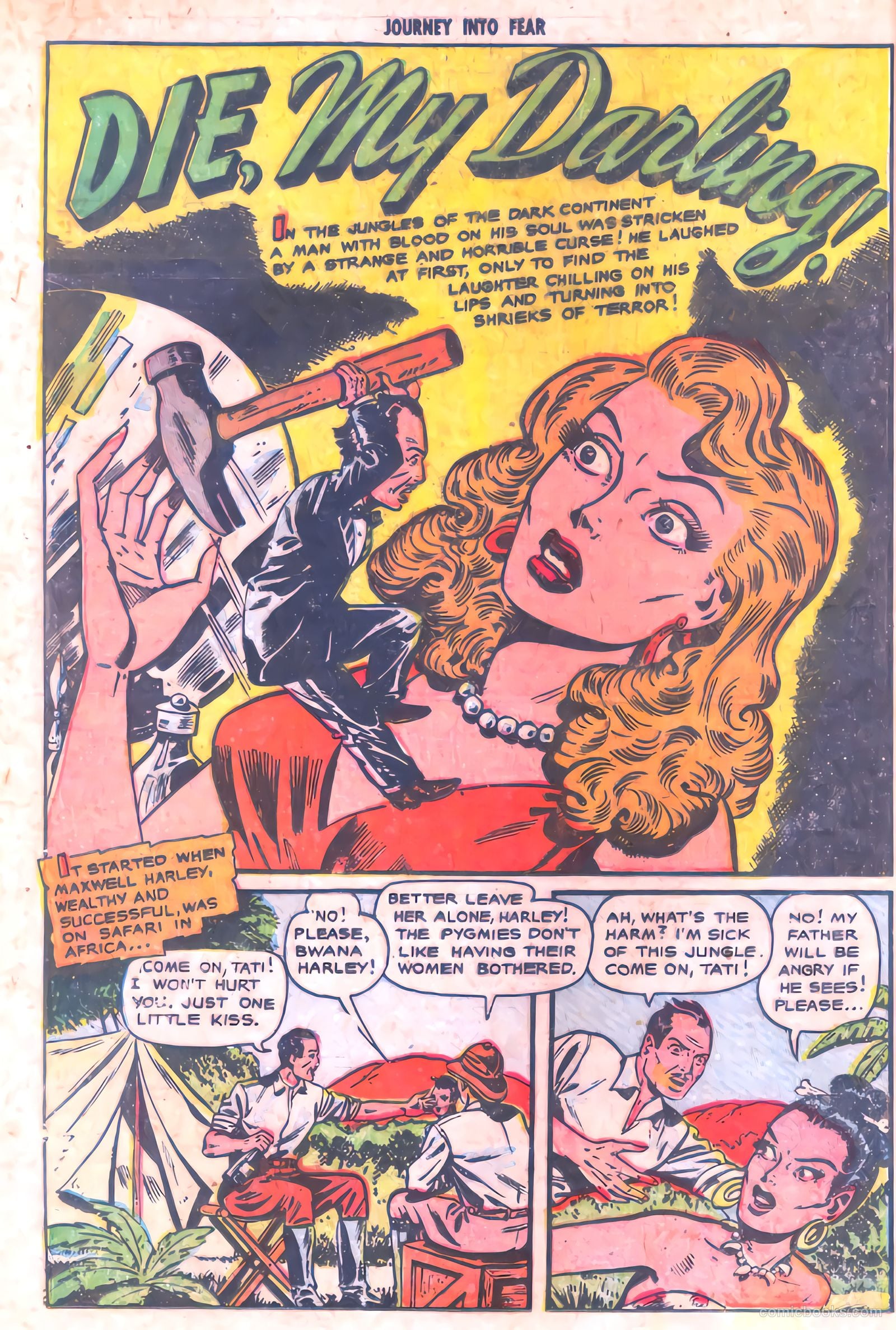 Journey into Fear #6 (1952) — page 20 of 36