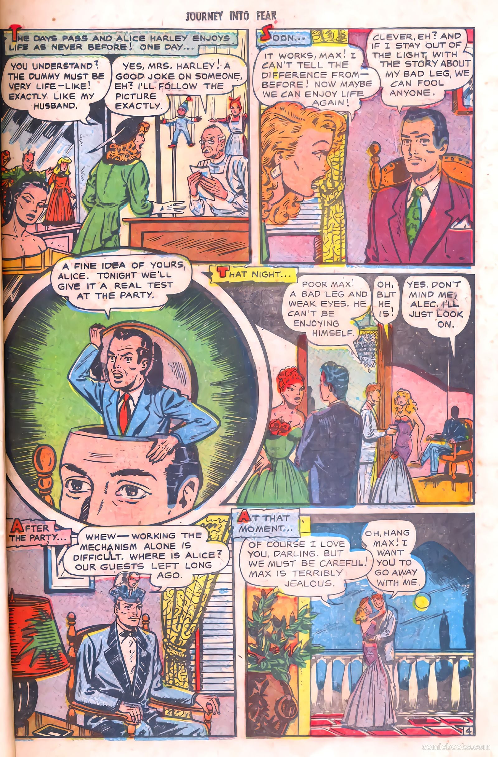 Journey into Fear #6 (1952) — page 23 of 36