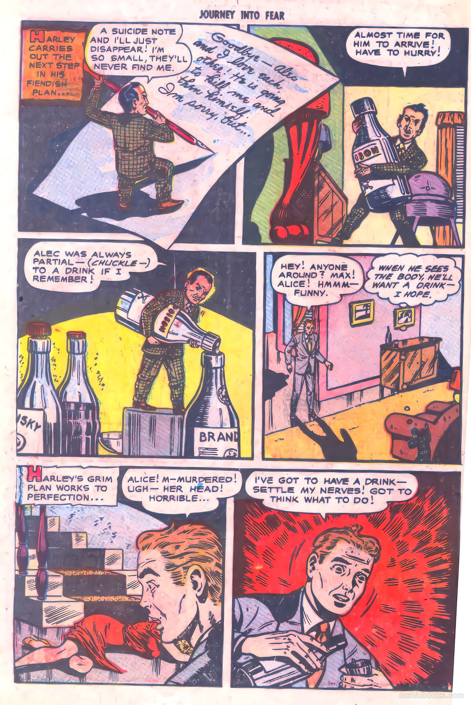 Journey into Fear #6 (1952) — page 26 of 36
