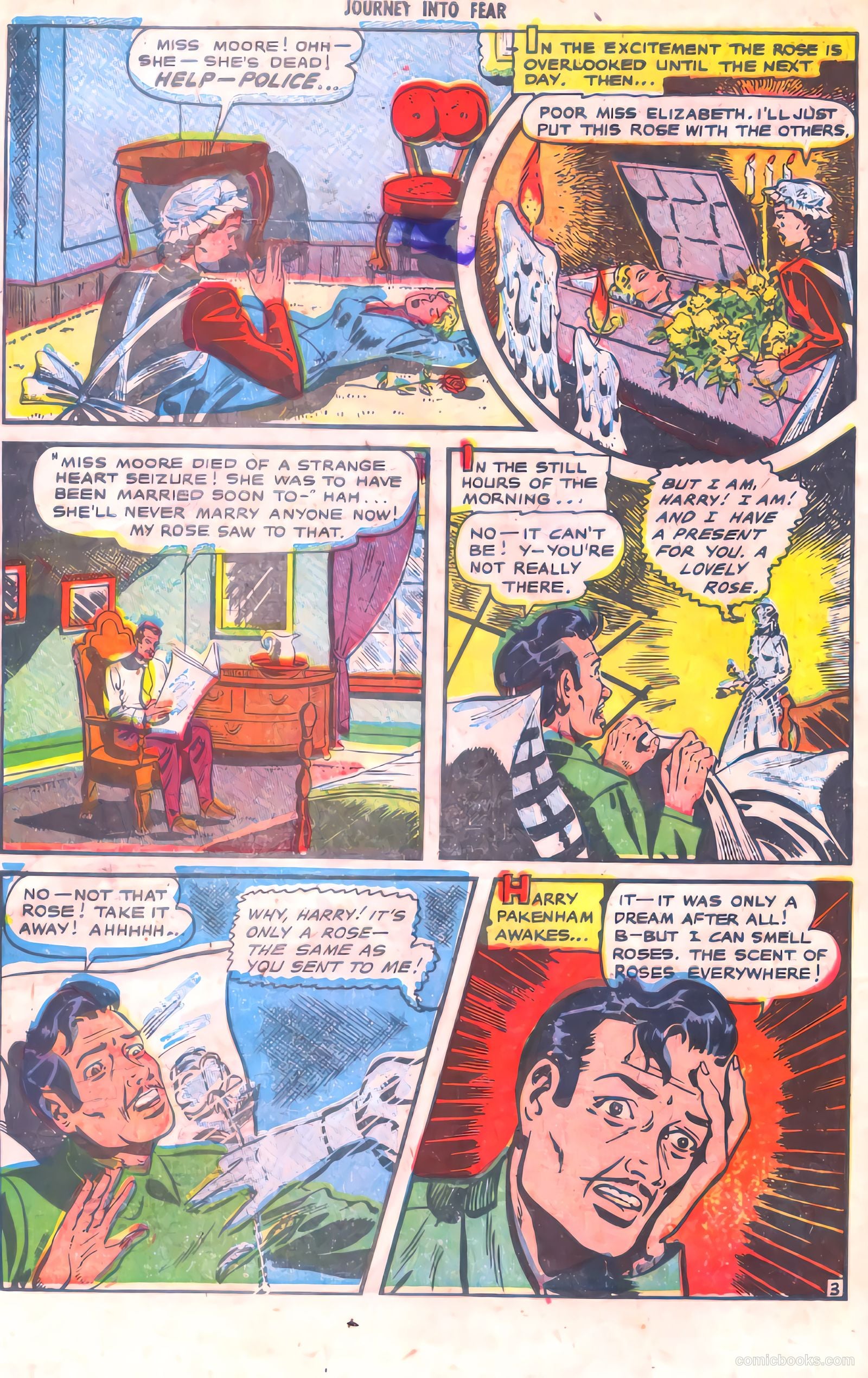 Journey into Fear #6 (1952) — page 30 of 36