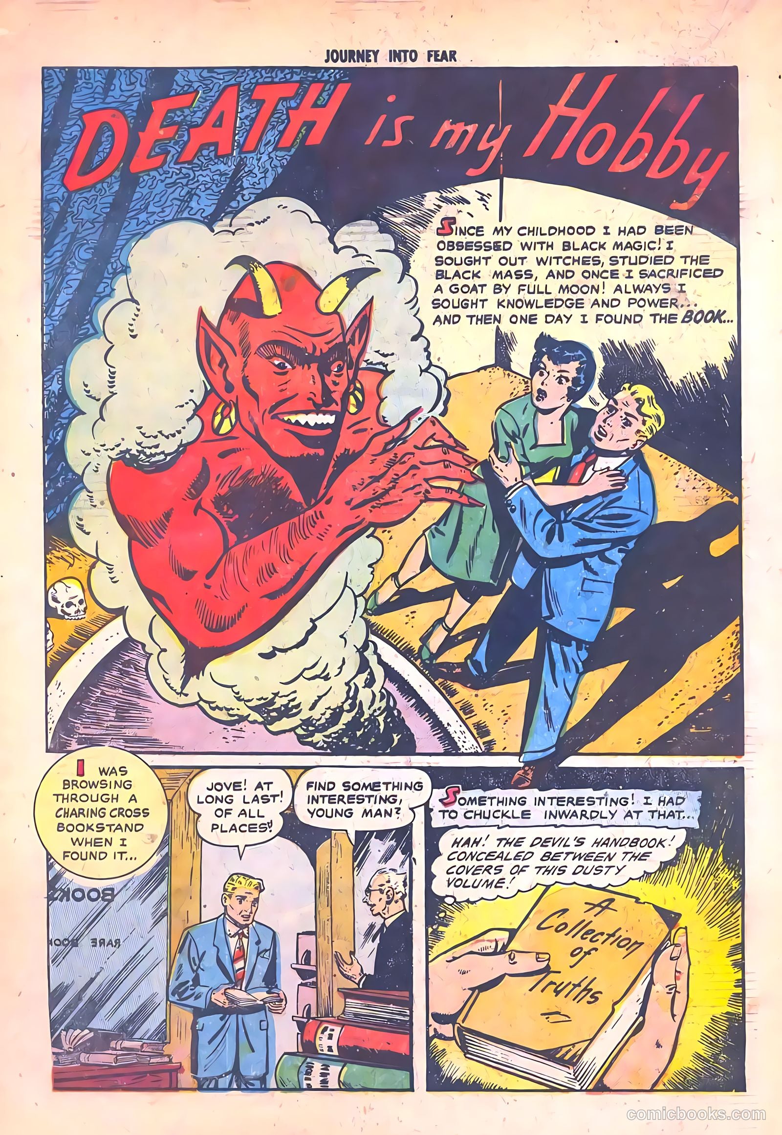 Journey into Fear #7 (1952) — page 3 of 36