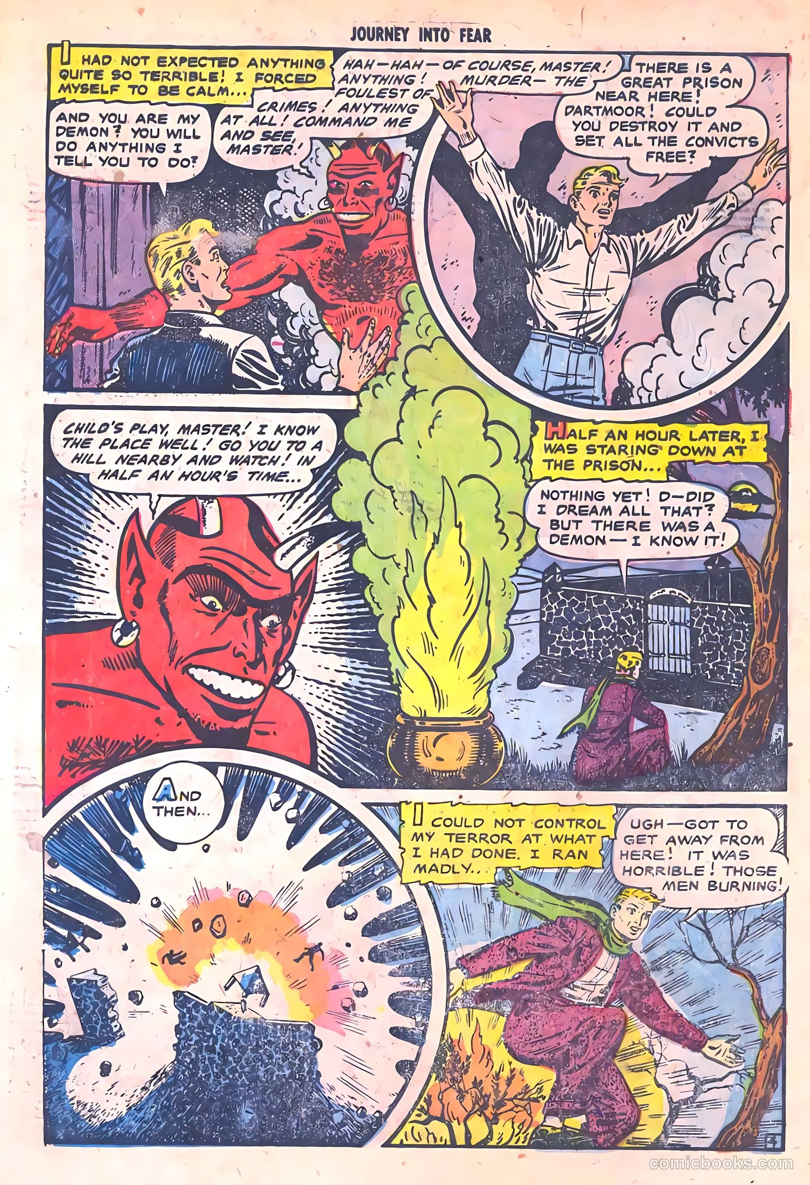 Journey into Fear #7 (1952) — page 6 of 36