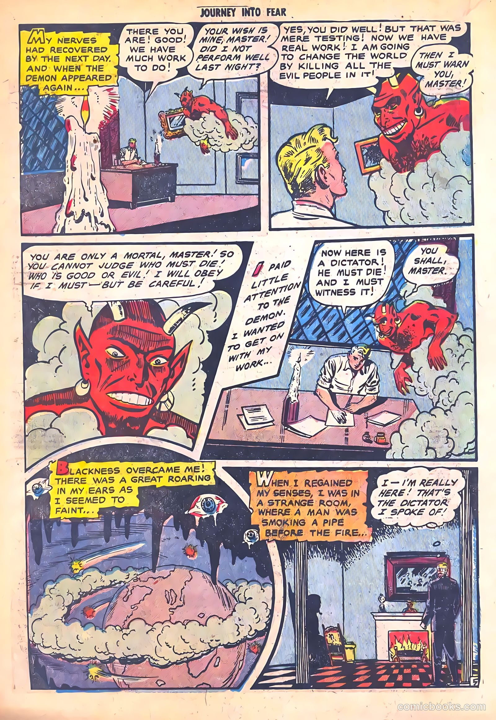 Journey into Fear #7 (1952) — page 7 of 36