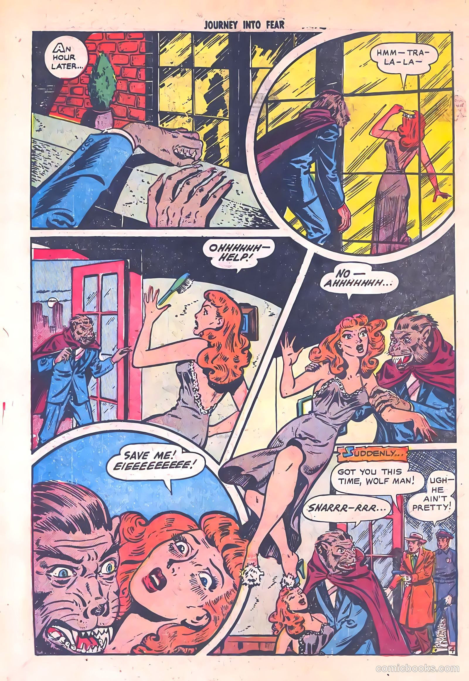 Journey into Fear #7 (1952) — page 14 of 36