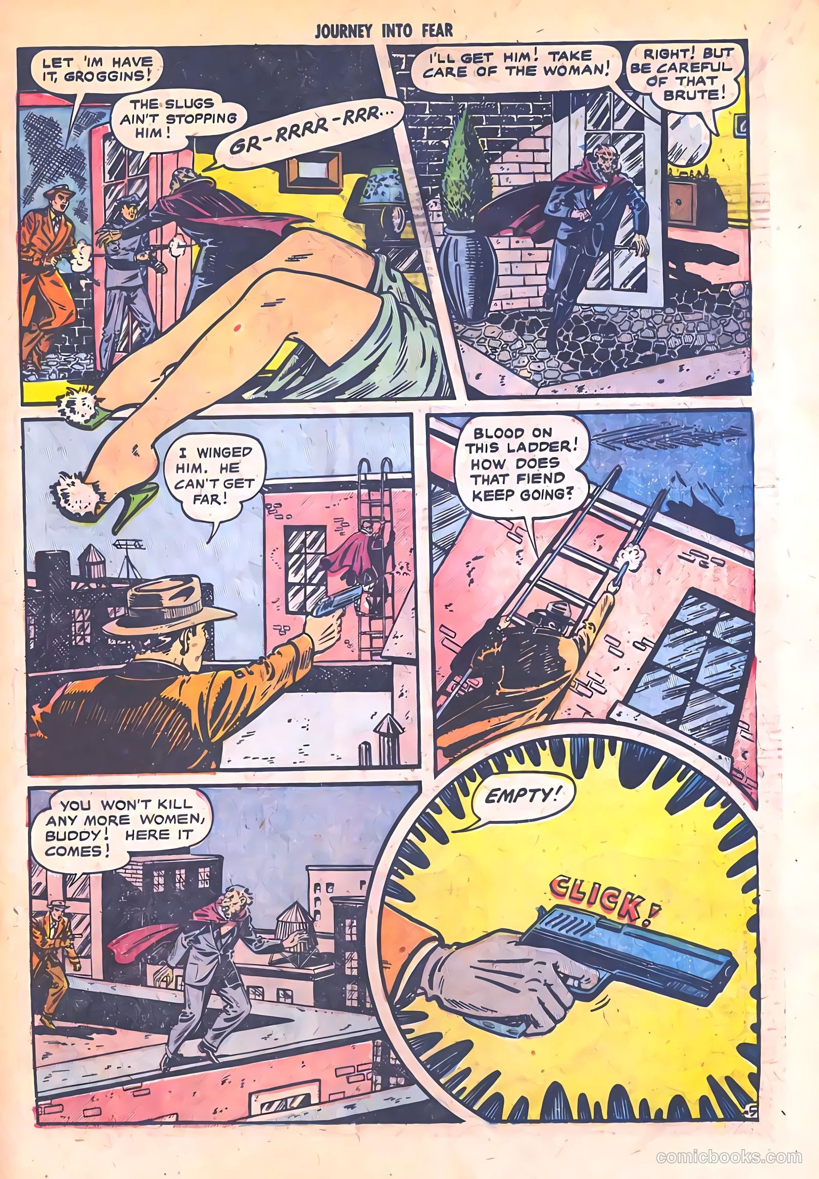 Journey into Fear #7 (1952) — page 15 of 36