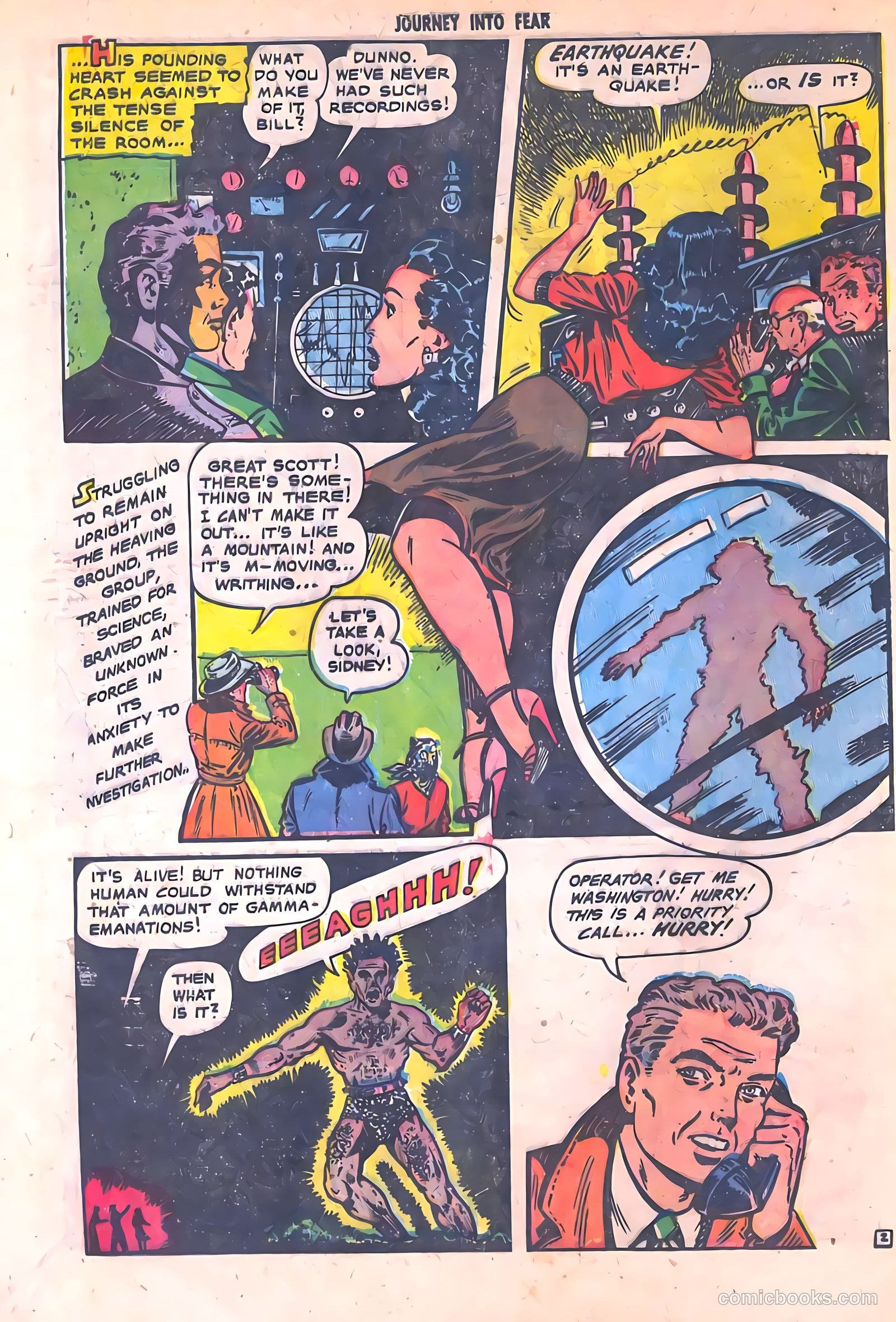Journey into Fear #7 (1952) — page 20 of 36
