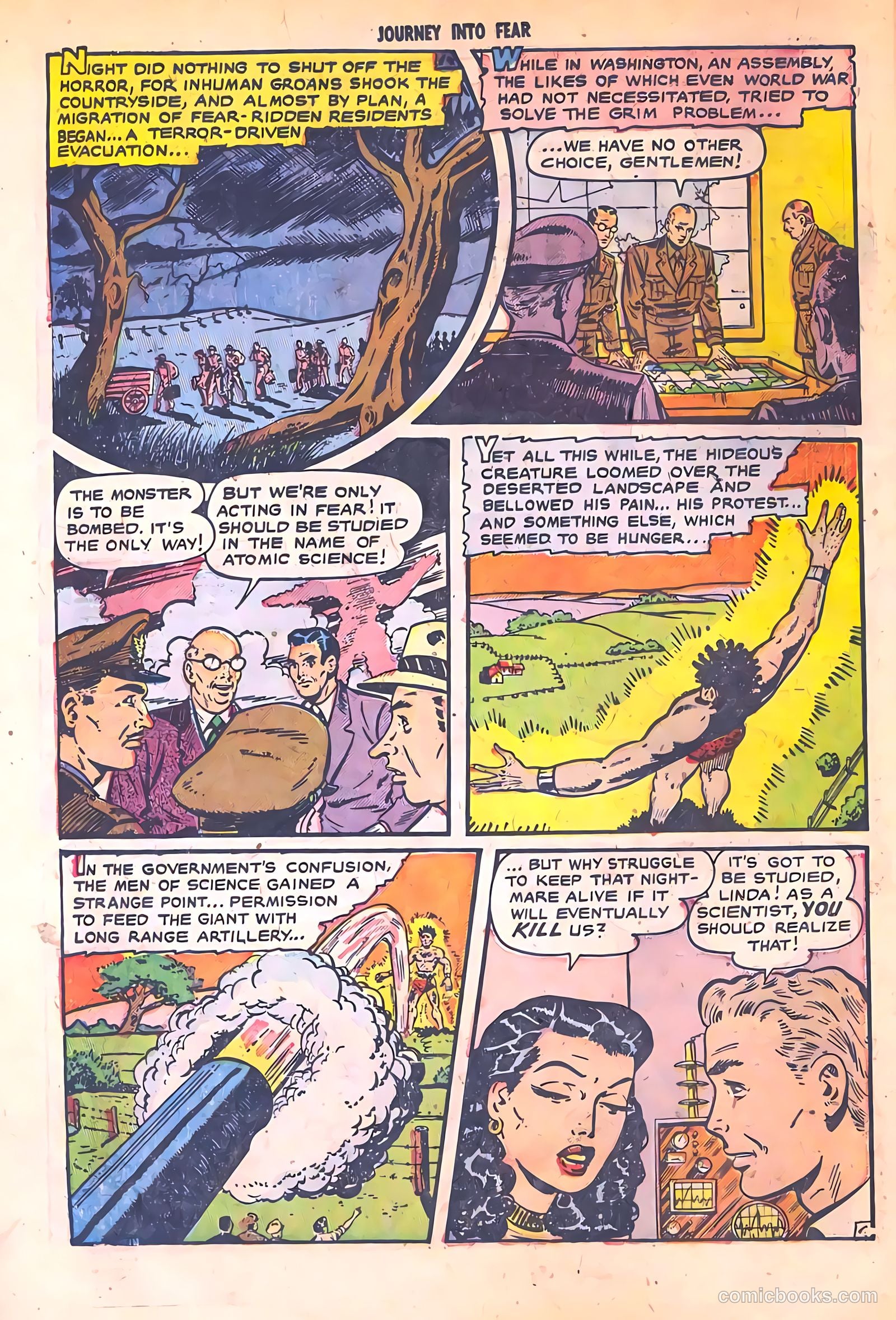 Journey into Fear #7 (1952) — page 22 of 36