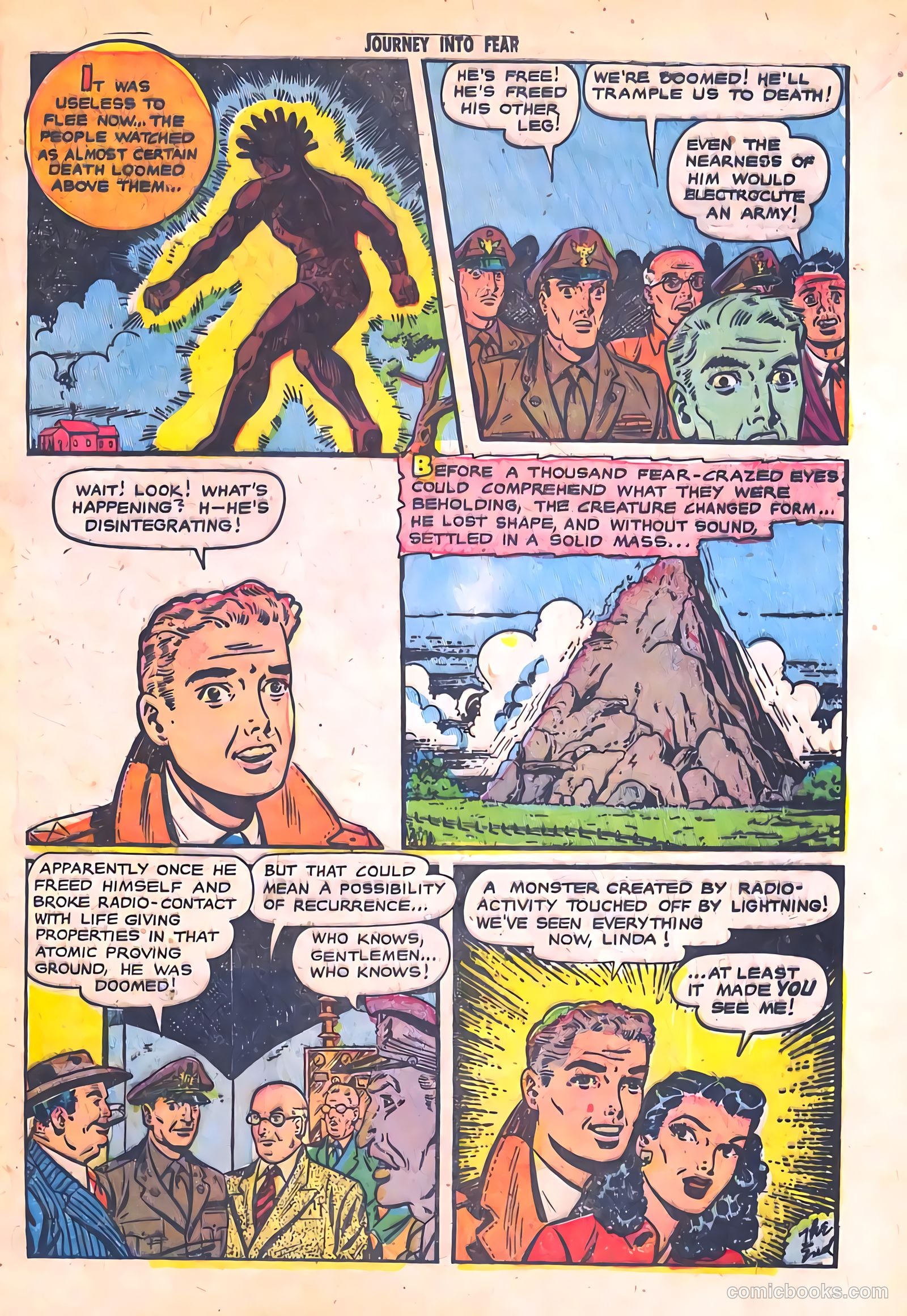 Journey into Fear #7 (1952) — page 25 of 36