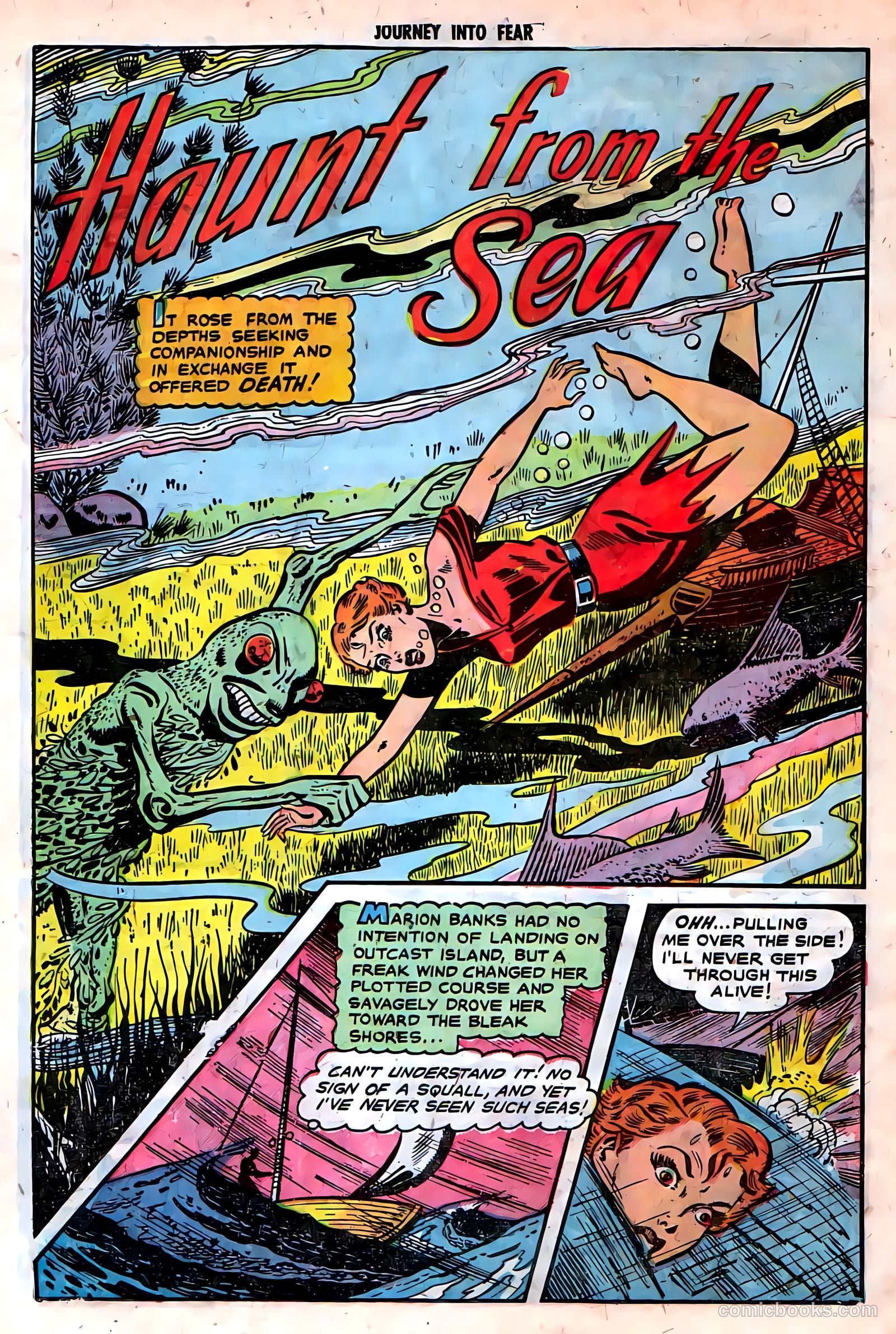 Journey into Fear #7 (1952) — page 26 of 36