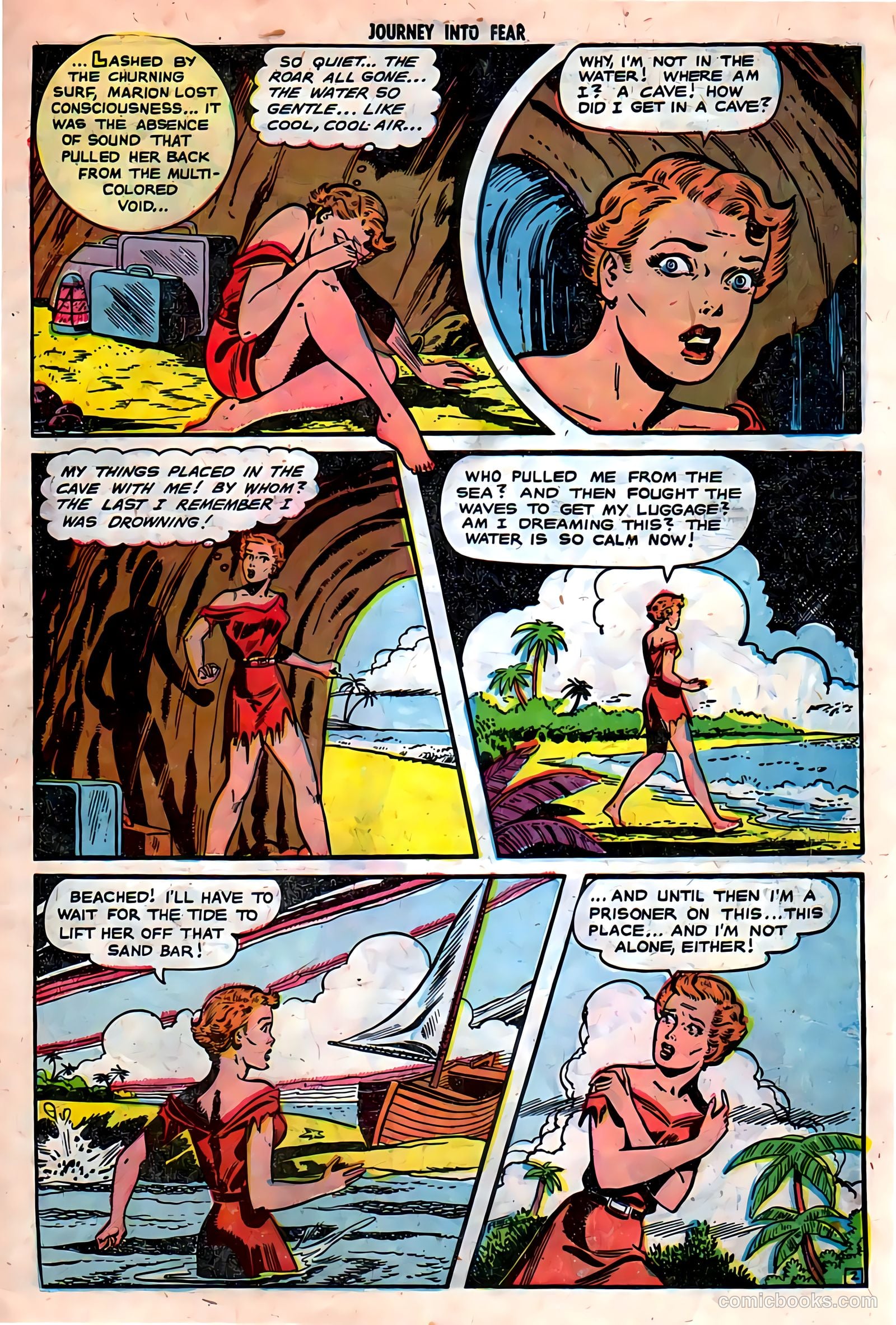 Journey into Fear #7 (1952) — page 27 of 36
