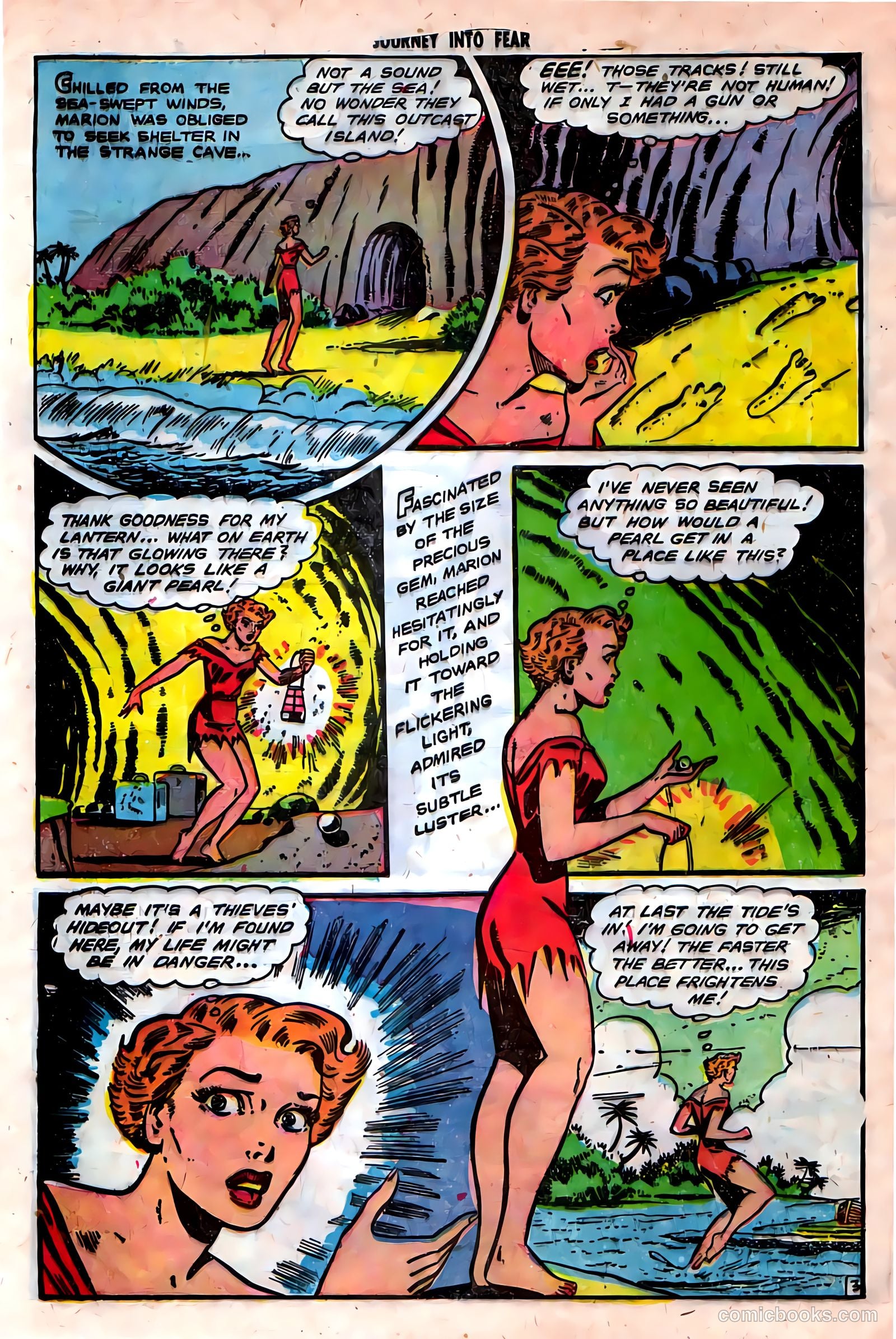 Journey into Fear #7 (1952) — page 28 of 36
