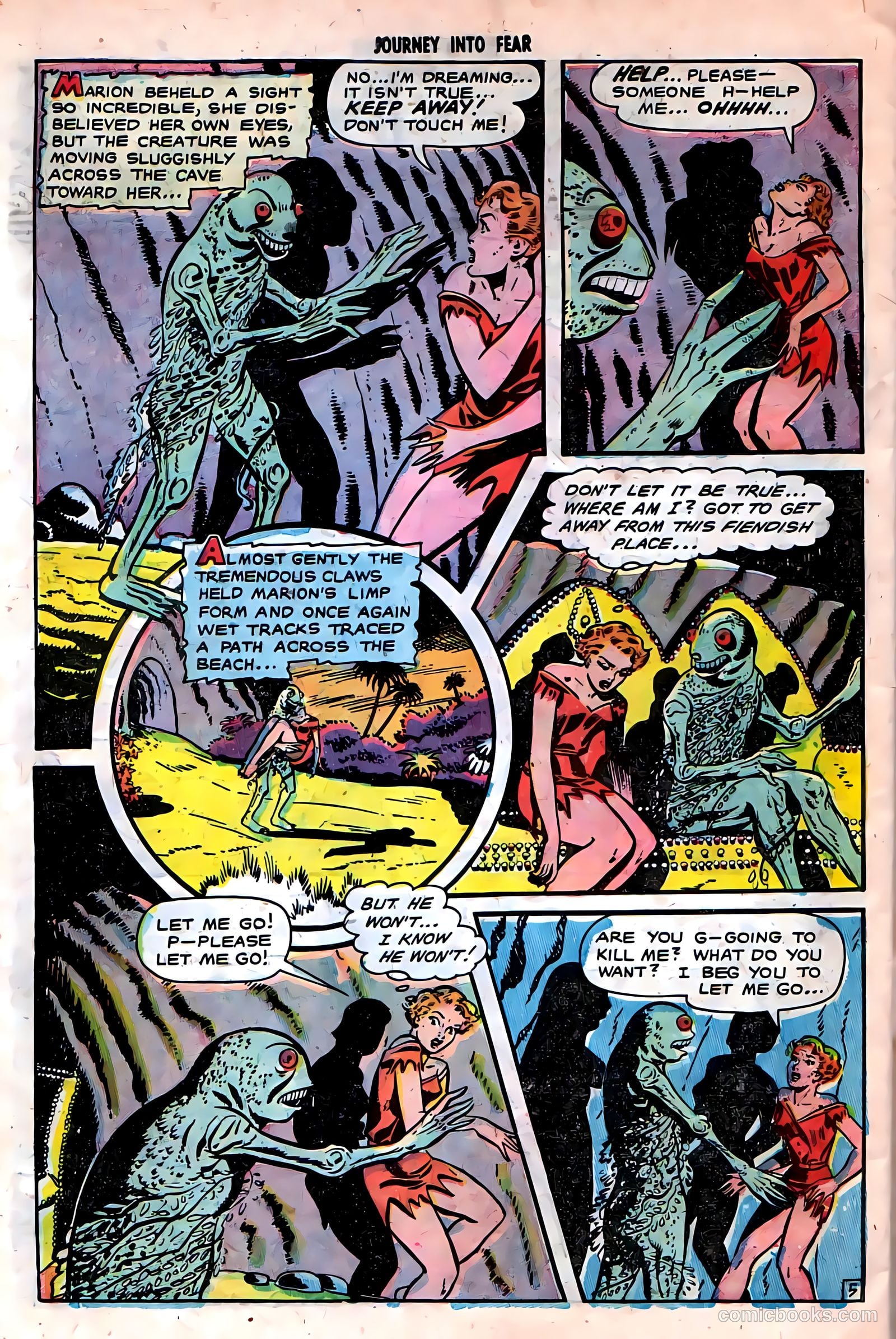 Journey into Fear #7 (1952) — page 30 of 36